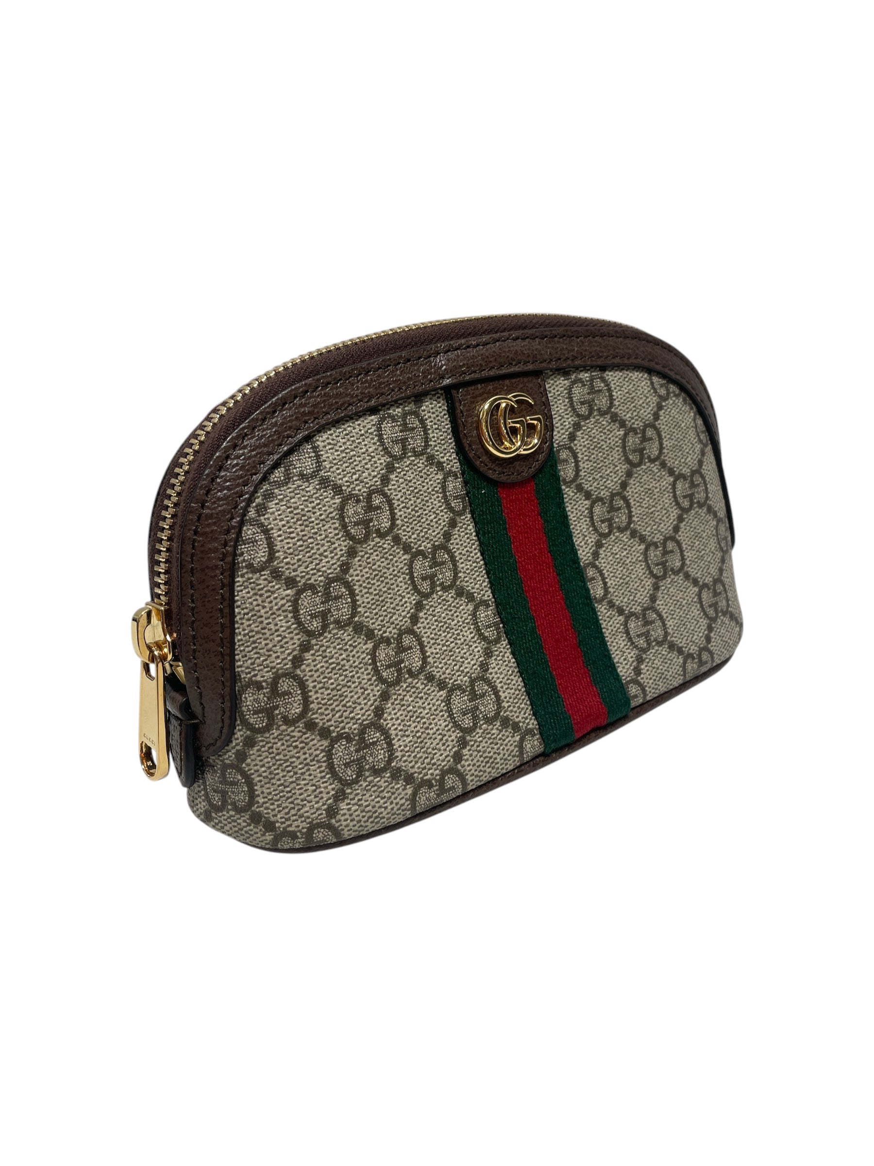 GUCCI/Pouch/Monogram/KHK/Ophidia GG Cosmetic Case view 1