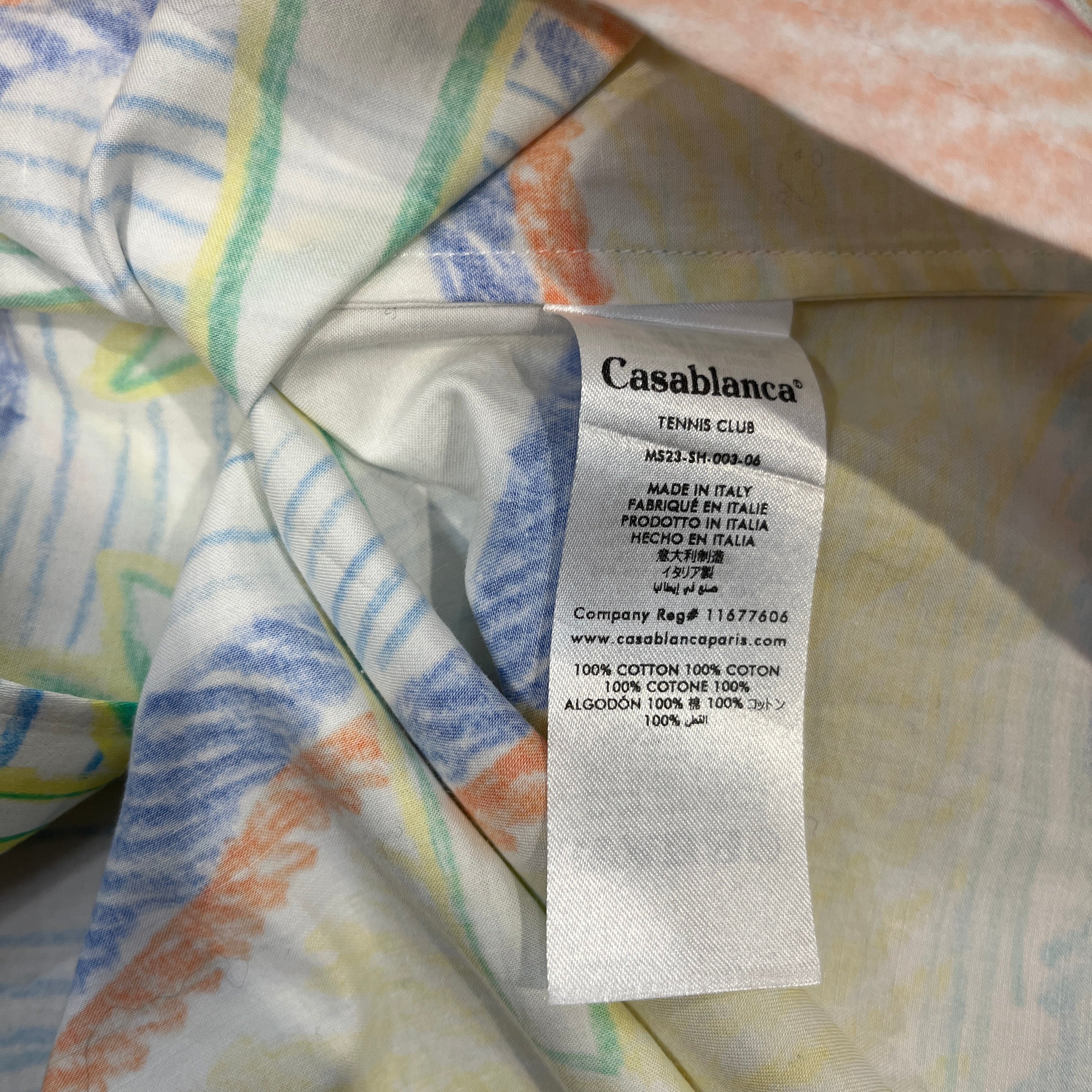 CASABLANCA/T-Shirt/XL/Cotton/MLT/All Over Print/ZEBRA OCTOPUS view 3