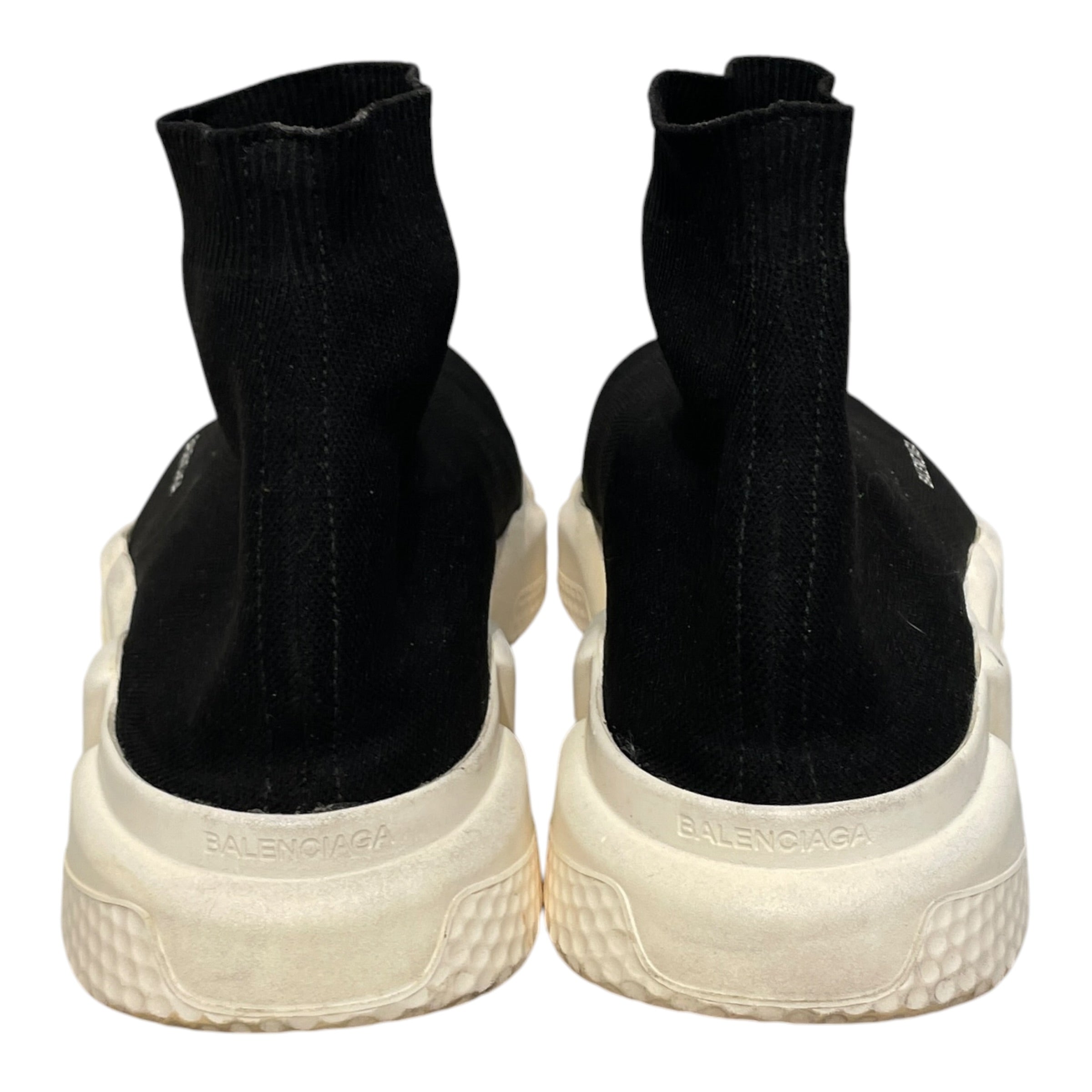 BALENCIAGA/Hi-Sneakers/EU 44/Cotton/BLK/SPEED SOCK SNEAKER view 3