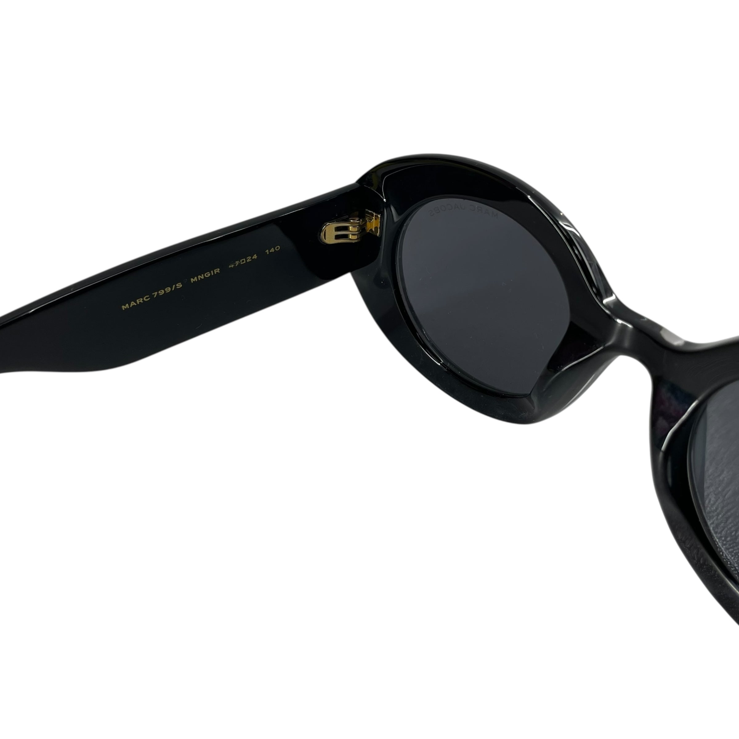 MARC JACOBS/Sunglasses/Plastic/BLK/Oval/THE SUNGLASSES INSCRIPTION view 5