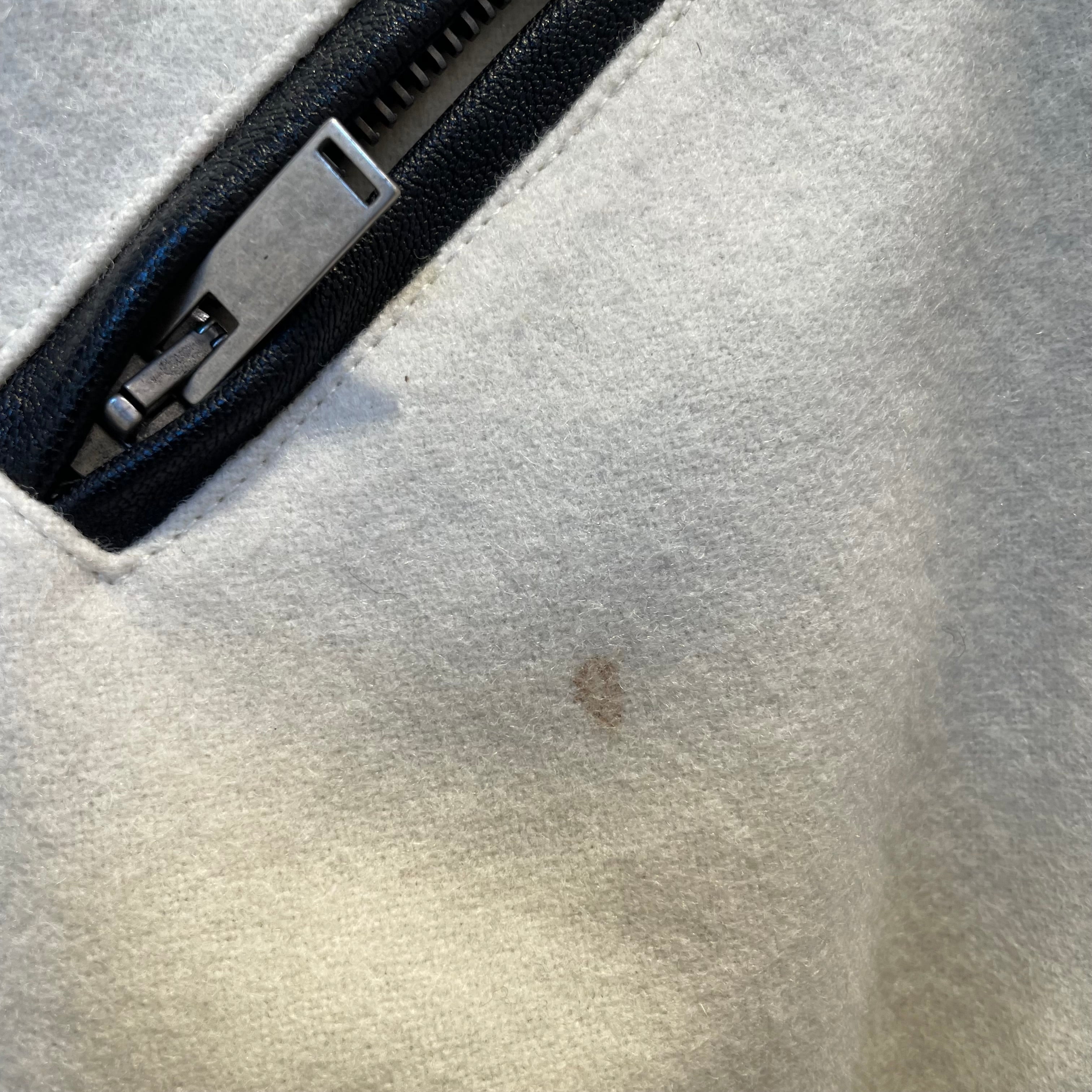SAINT LAURENT/Baseball Jkt/36/Wool/WHT/ view 3
