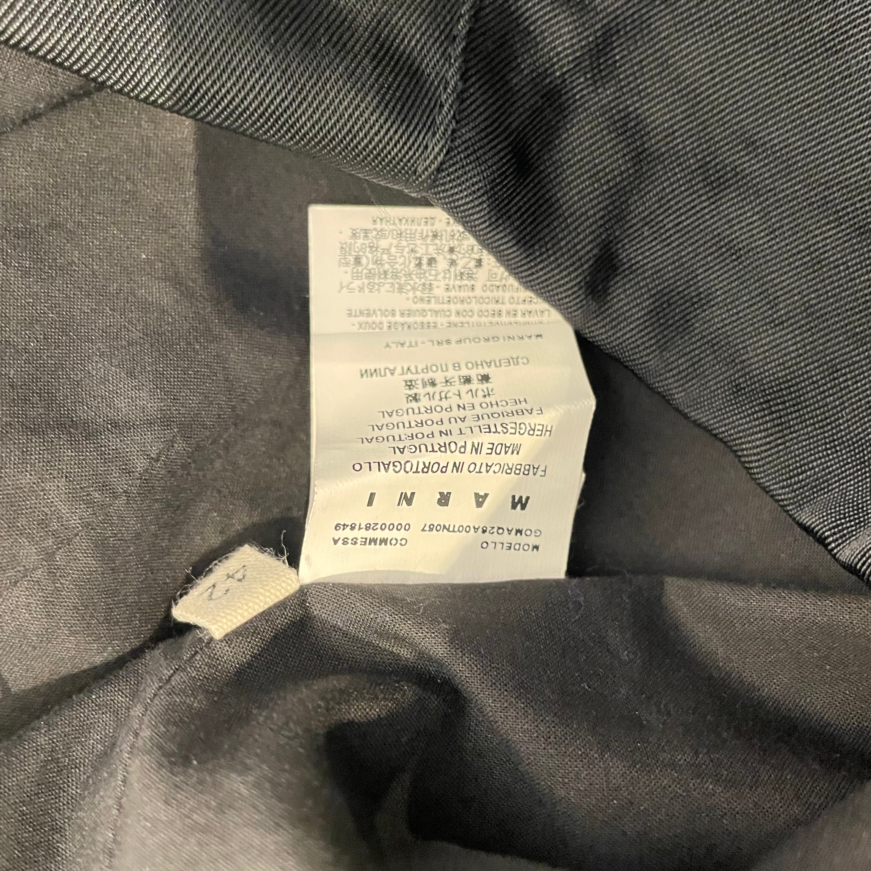 MARNI/Skirt/42/BLK/ view 3