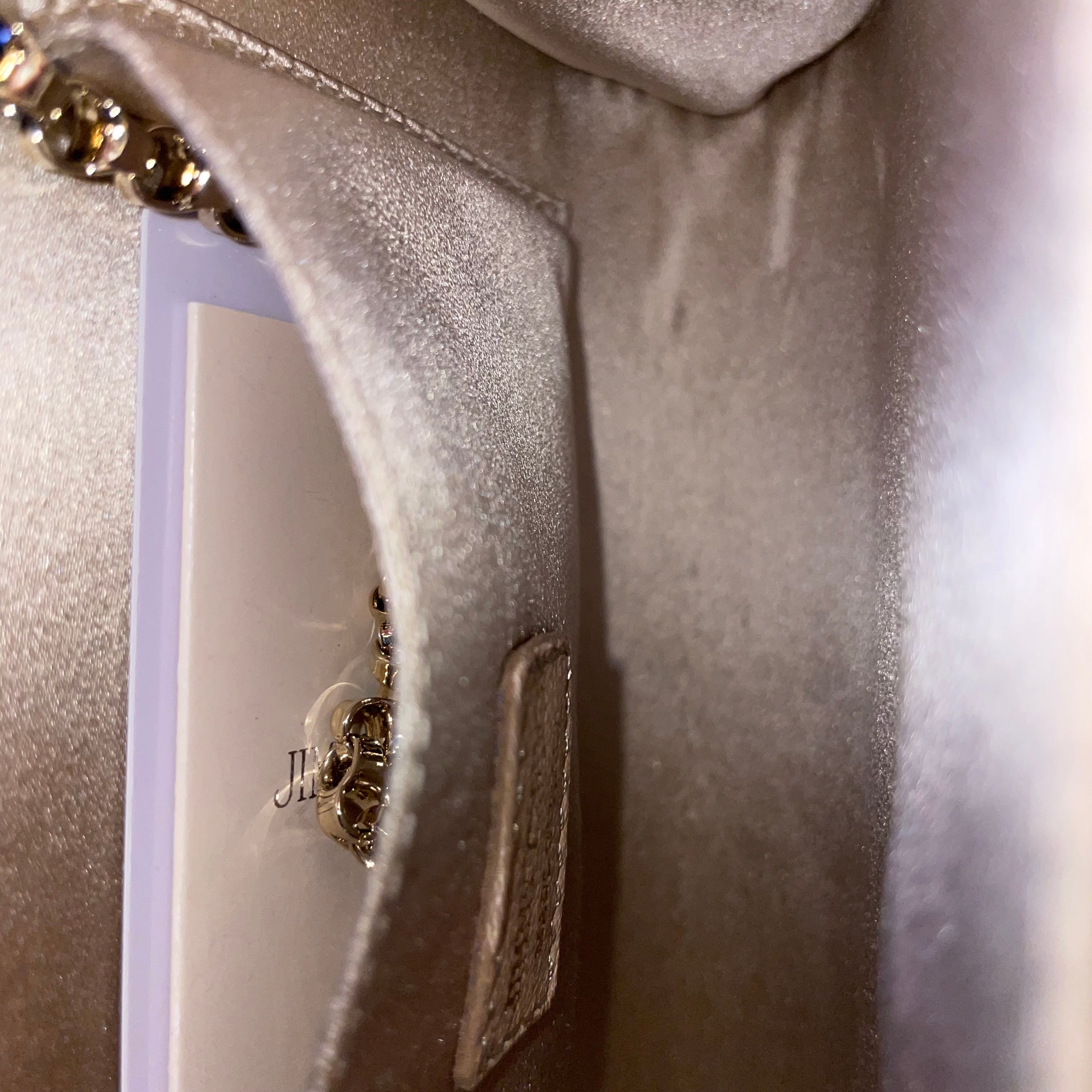 JIMMY CHOO/Clutch Bag/M/BLU/ view 4