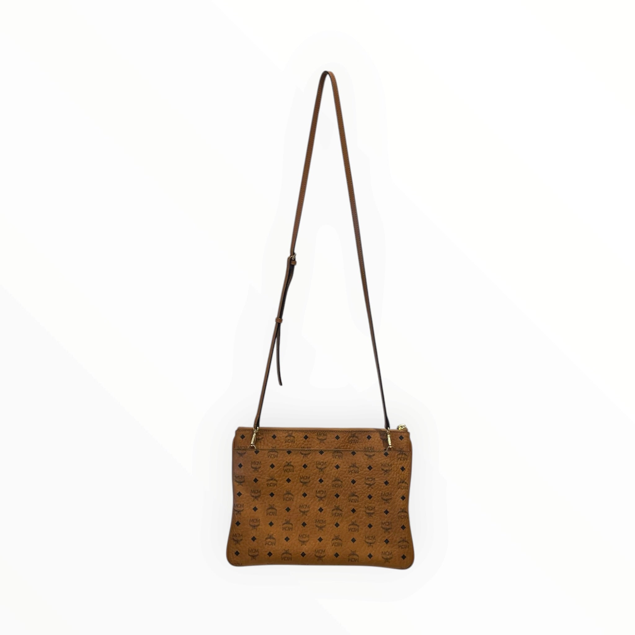 MCM/Cross Body Bag/Leather/ORN/Visetos Med view 1