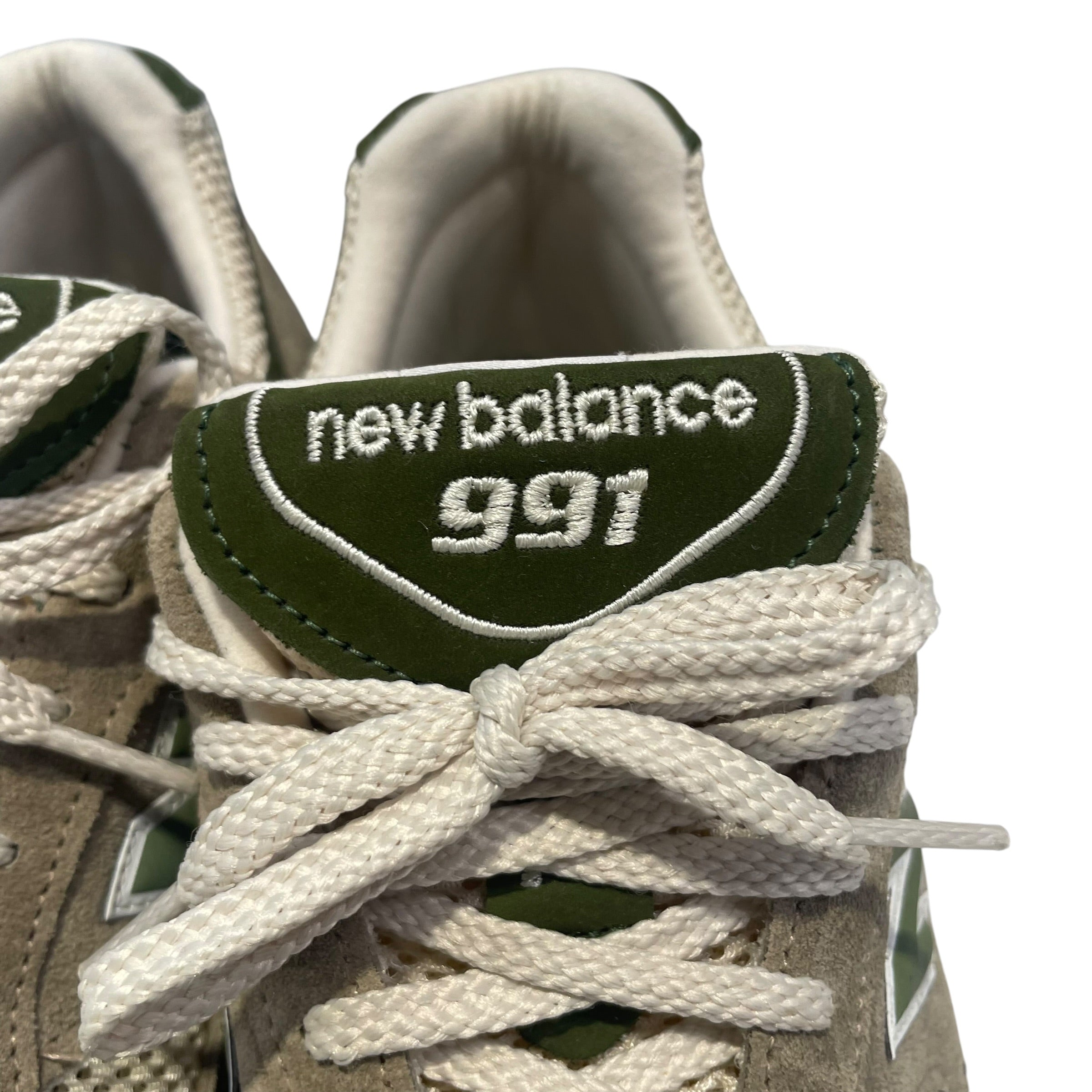 NEW BALANCE/AIME LEON DORE/Low-Sneakers/US 10.5/Cotton/MLT/england/991/grn view 3