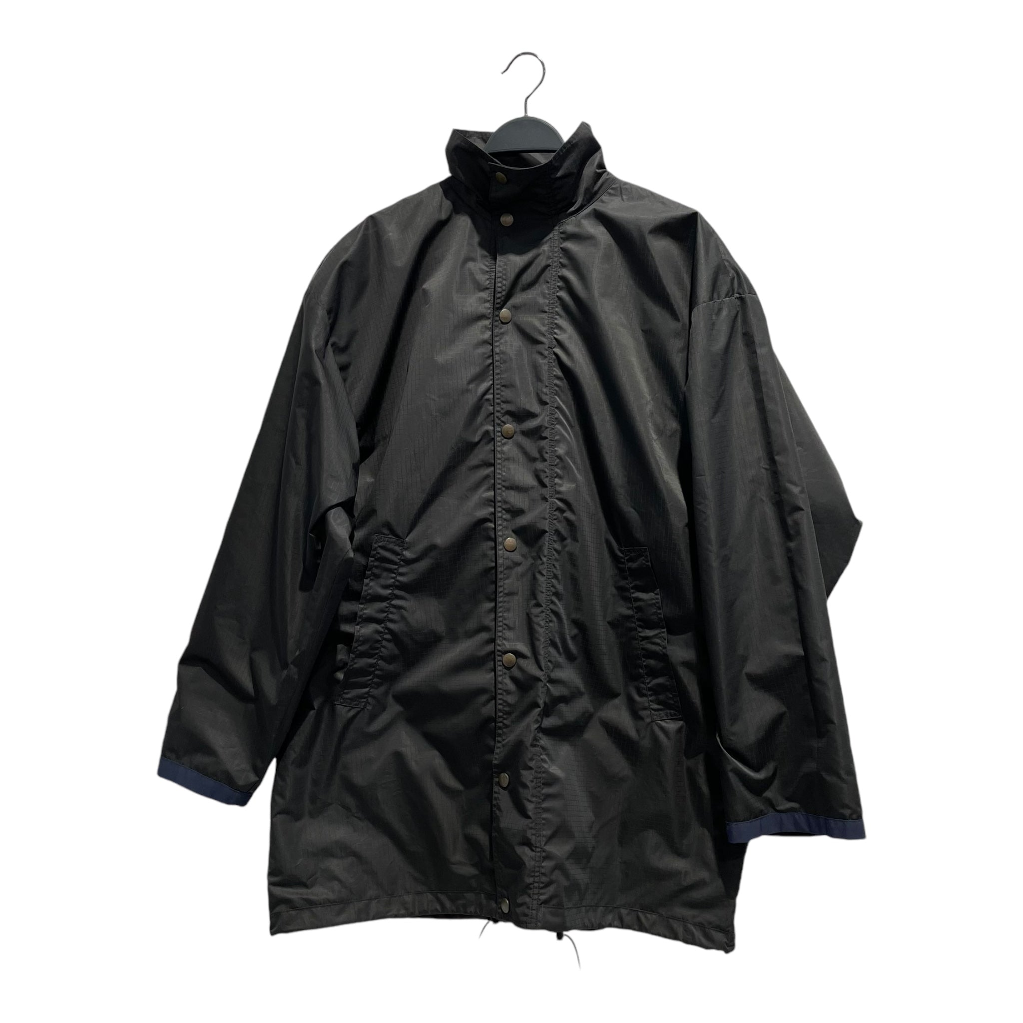 BALENCIAGA/Jacket/38/BLK/REVERSIBLE DENIM VEST/NYLON view 1