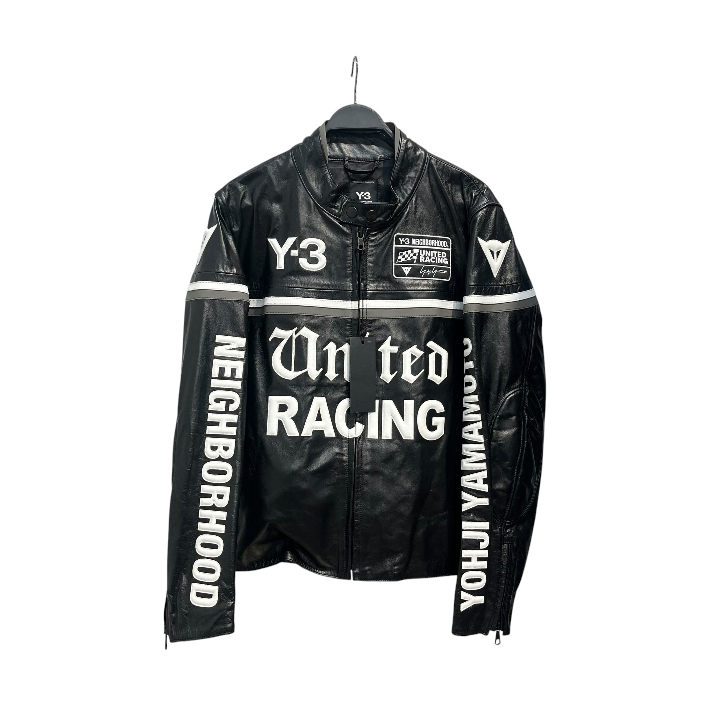 DAINESE/Y-3/NEIGHBORHOOD/Jacket/XL/Leather/BLK/Y3 NIEGHBORHOOD COLLAB MOTO view 1