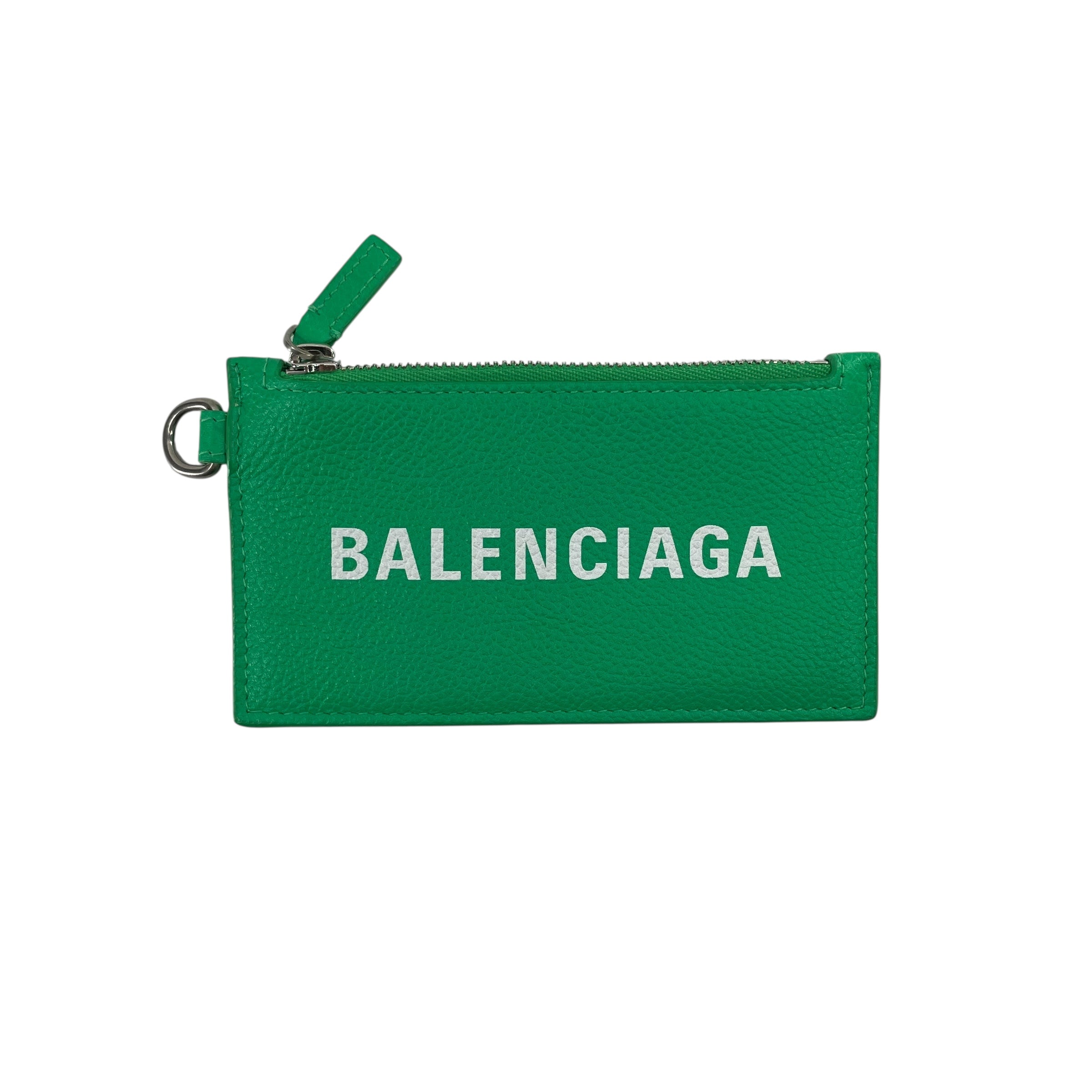 BALENCIAGA/Wallet/Leather/GRN/LOGO CARDHOLDER view 2