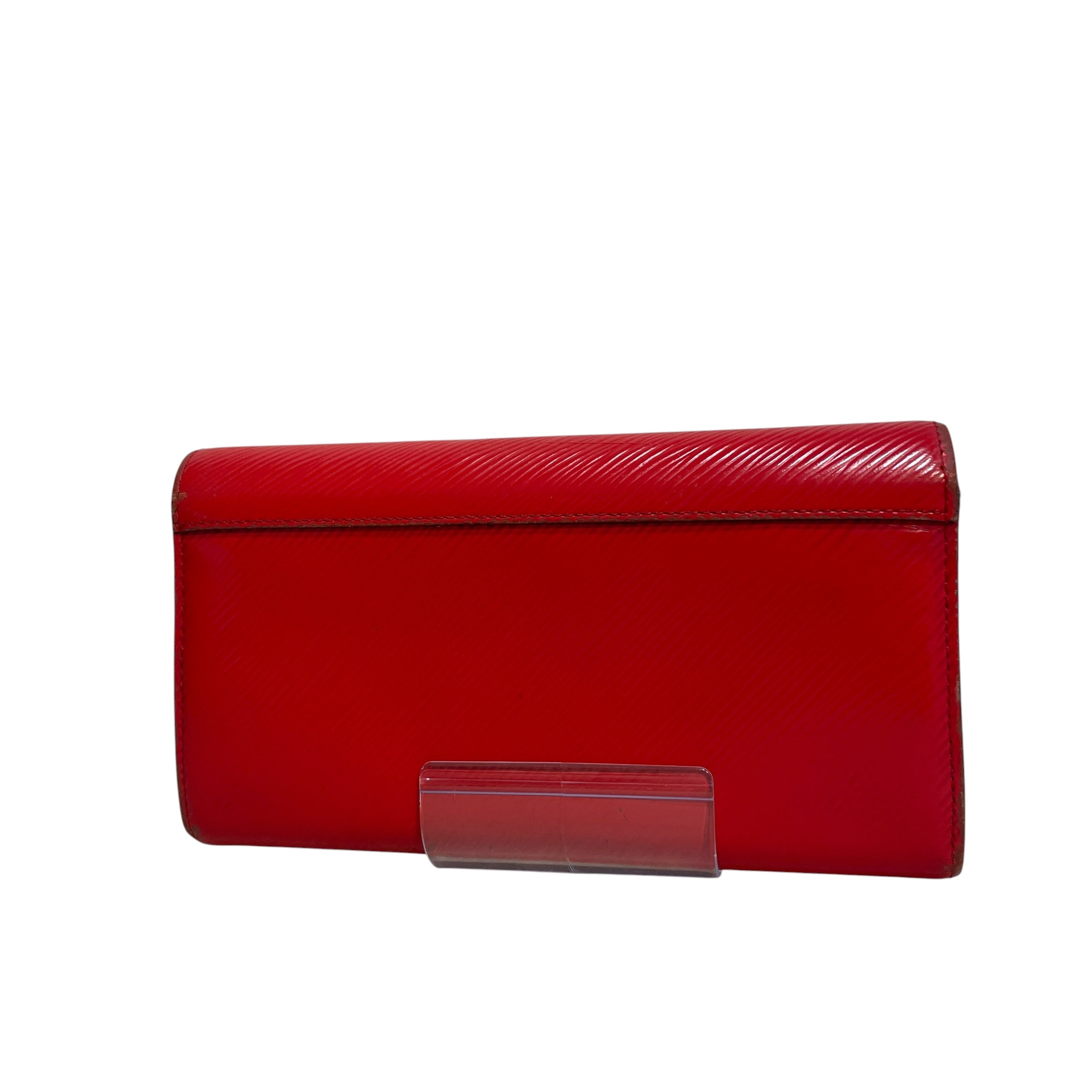 LOUIS VUITTON/Long Wallet/Leather/RED/Epi Leather Twist Wallet view 2