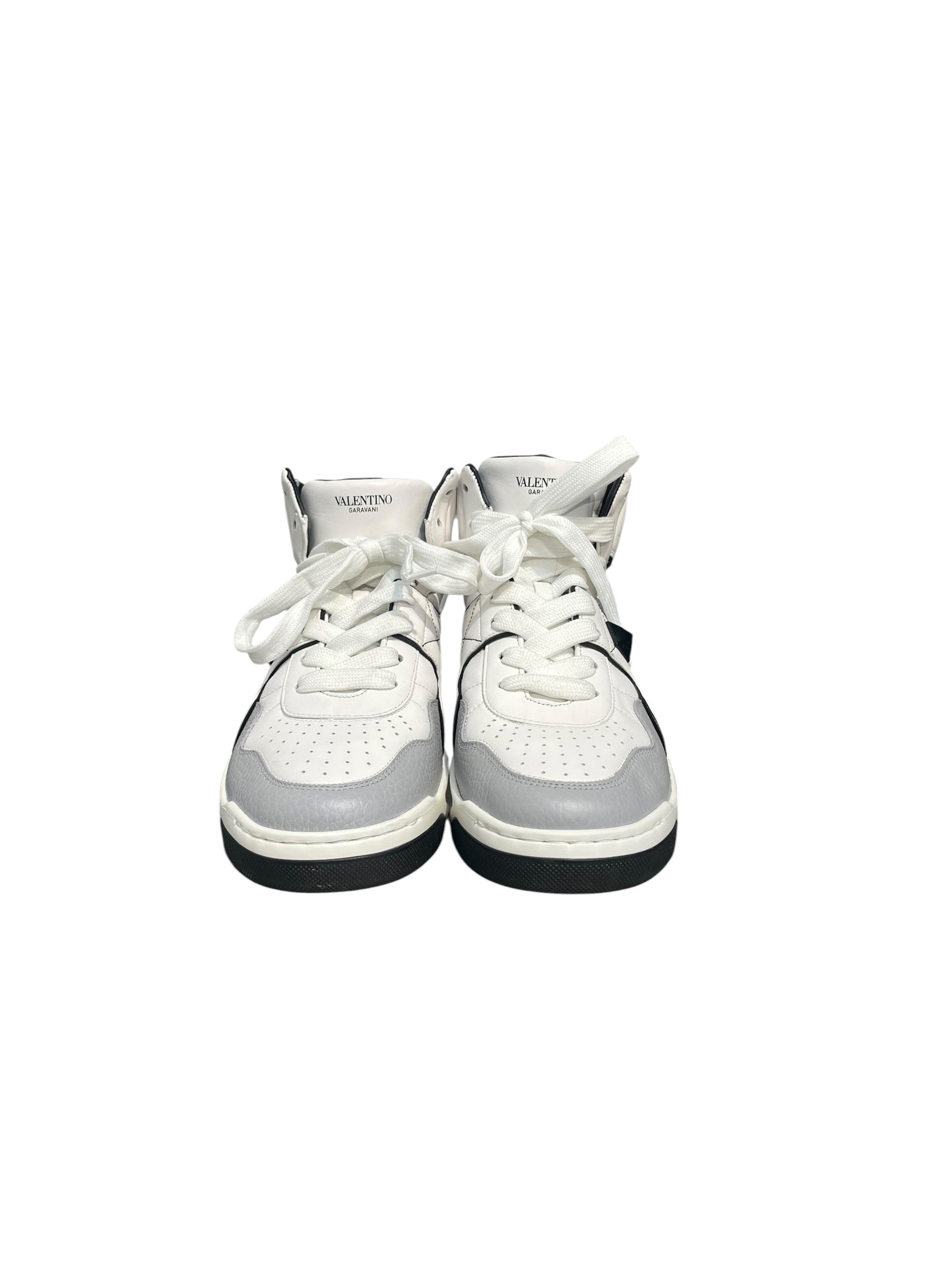 VALENTINO GARAVANI/Hi-Sneakers/EU 41/Leather/WHT/TWE63Y2 view 4