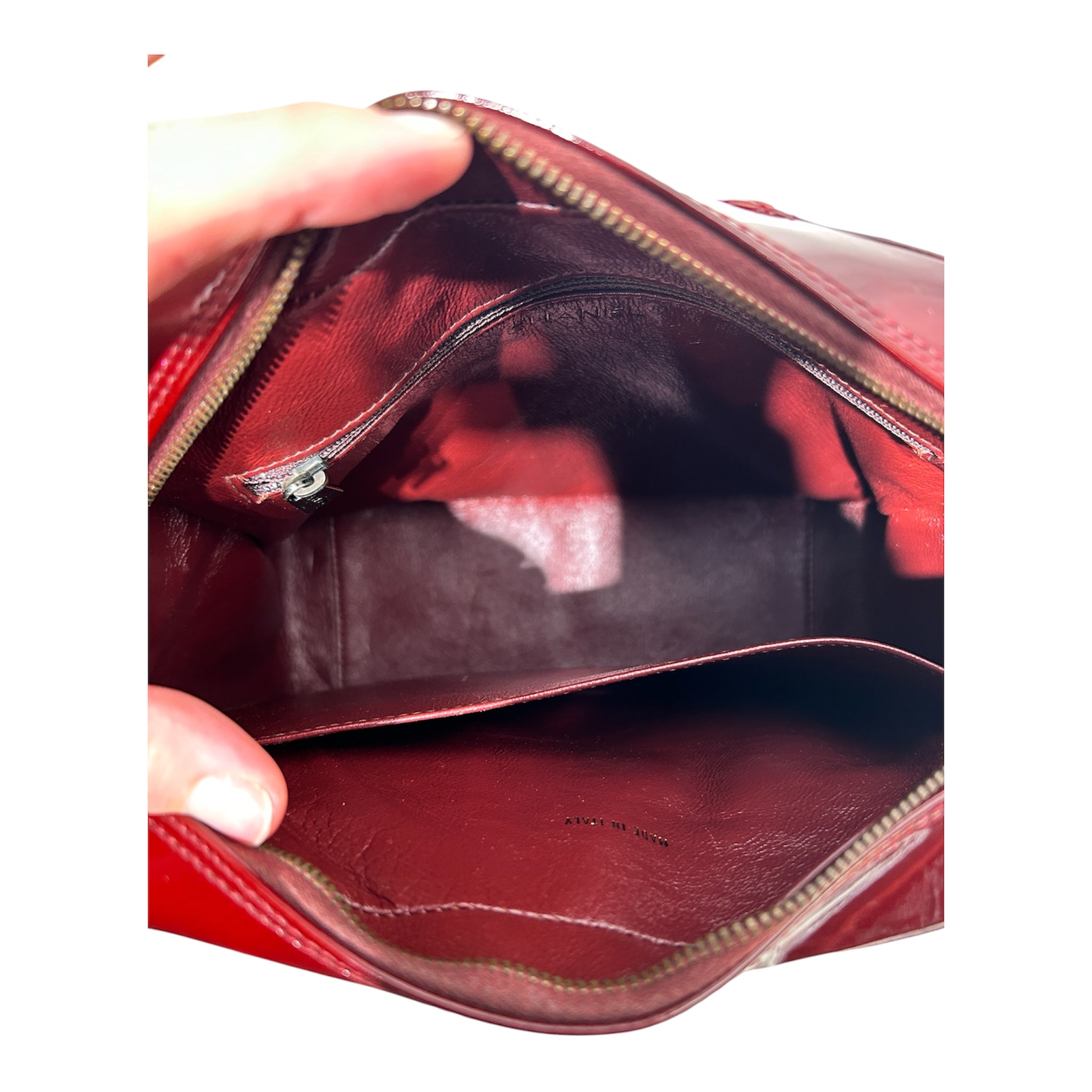 CHANEL/Bag/BRD/quilted patent leather view 4