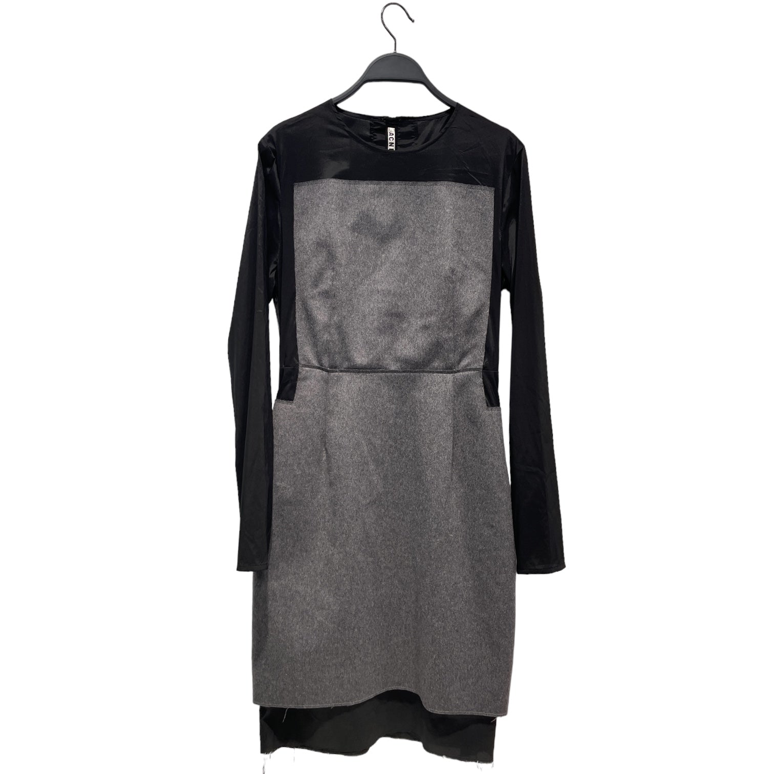 Acne Studios/LS Dress/38/Cotton/GRY/ view 1