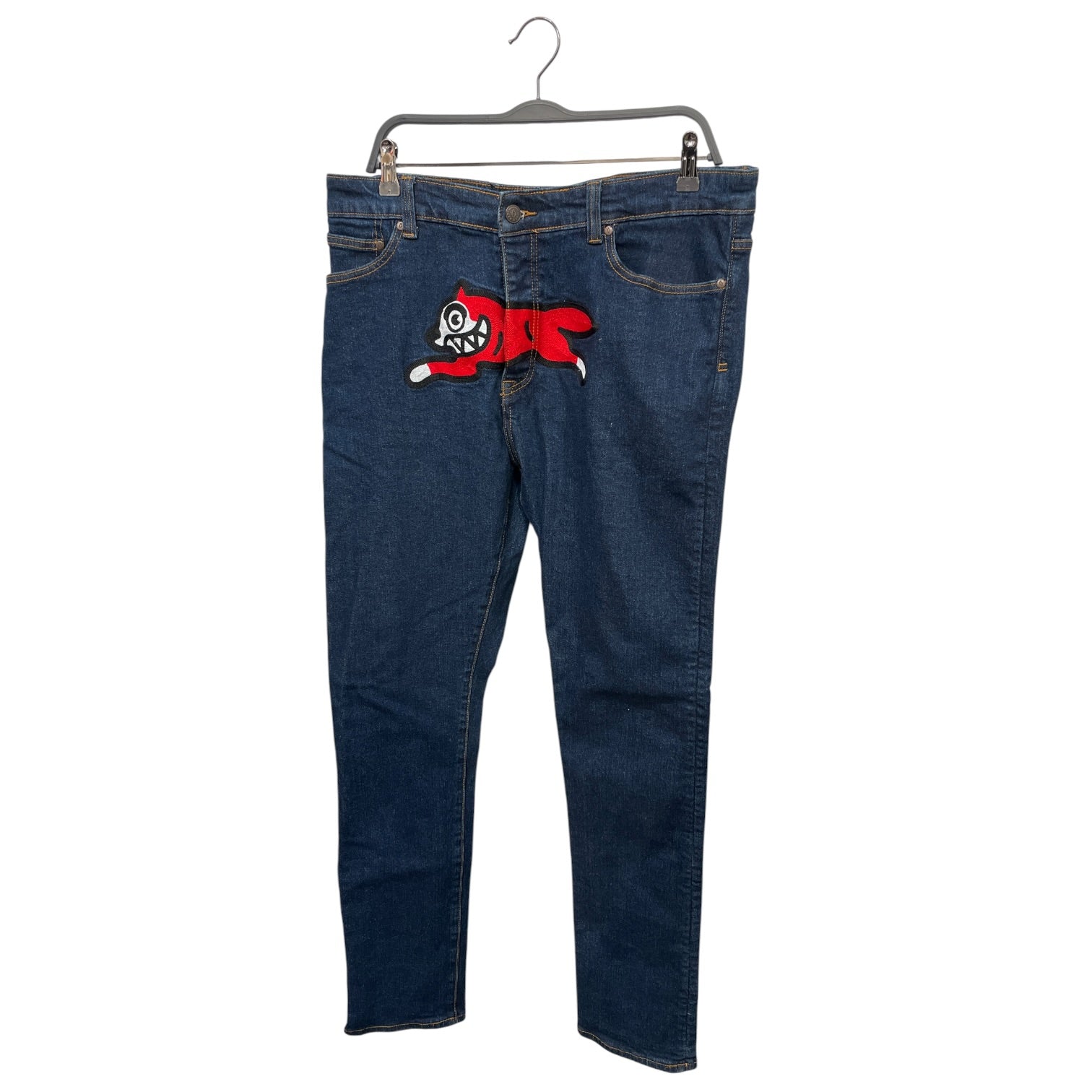 ICE CREAM/Pants/34/Cotton/BLU/Graphic/Mullen Jeans view 1
