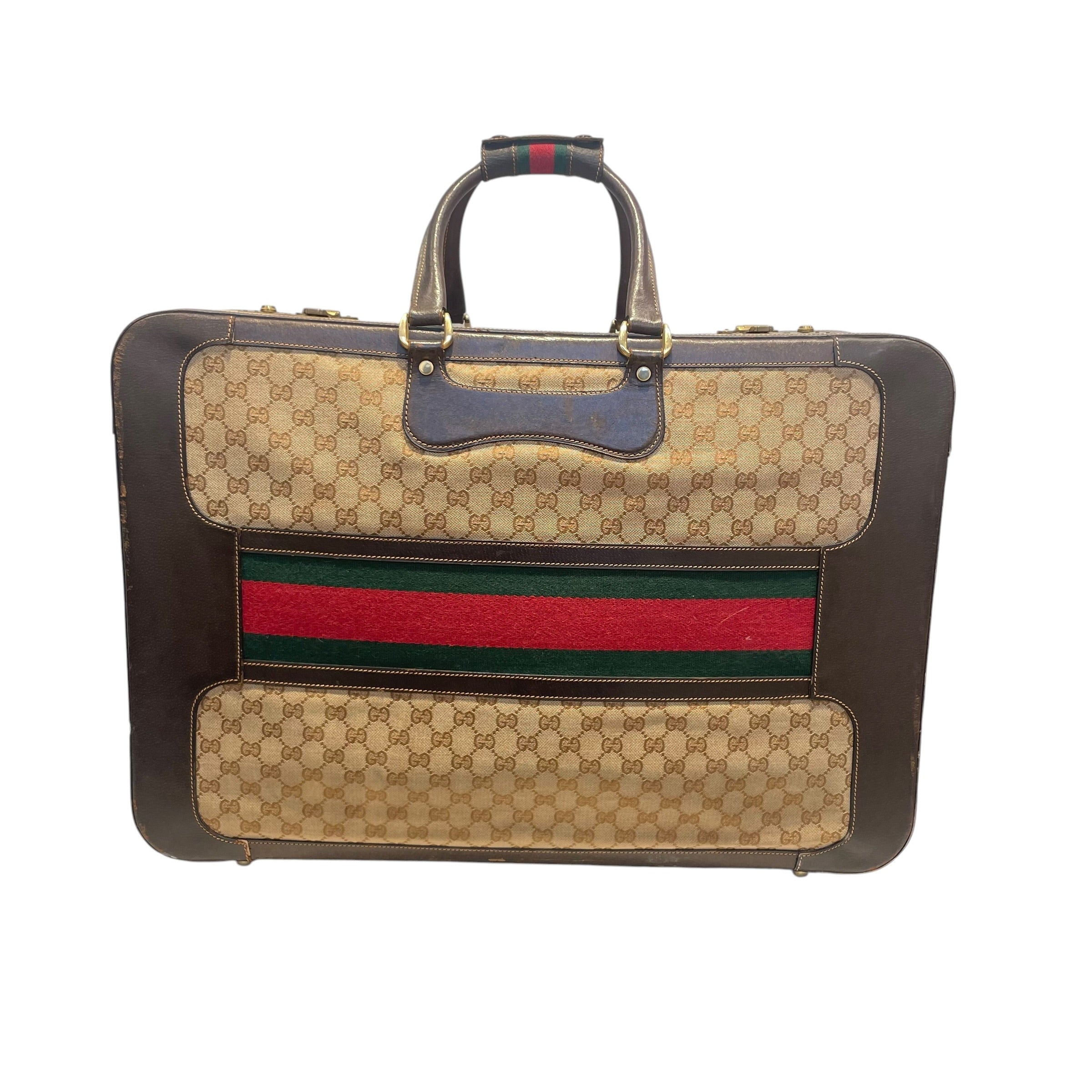 GUCCI/Luggage/Monogram/CML/SUITCASE HOUSE STRIPES view 2
