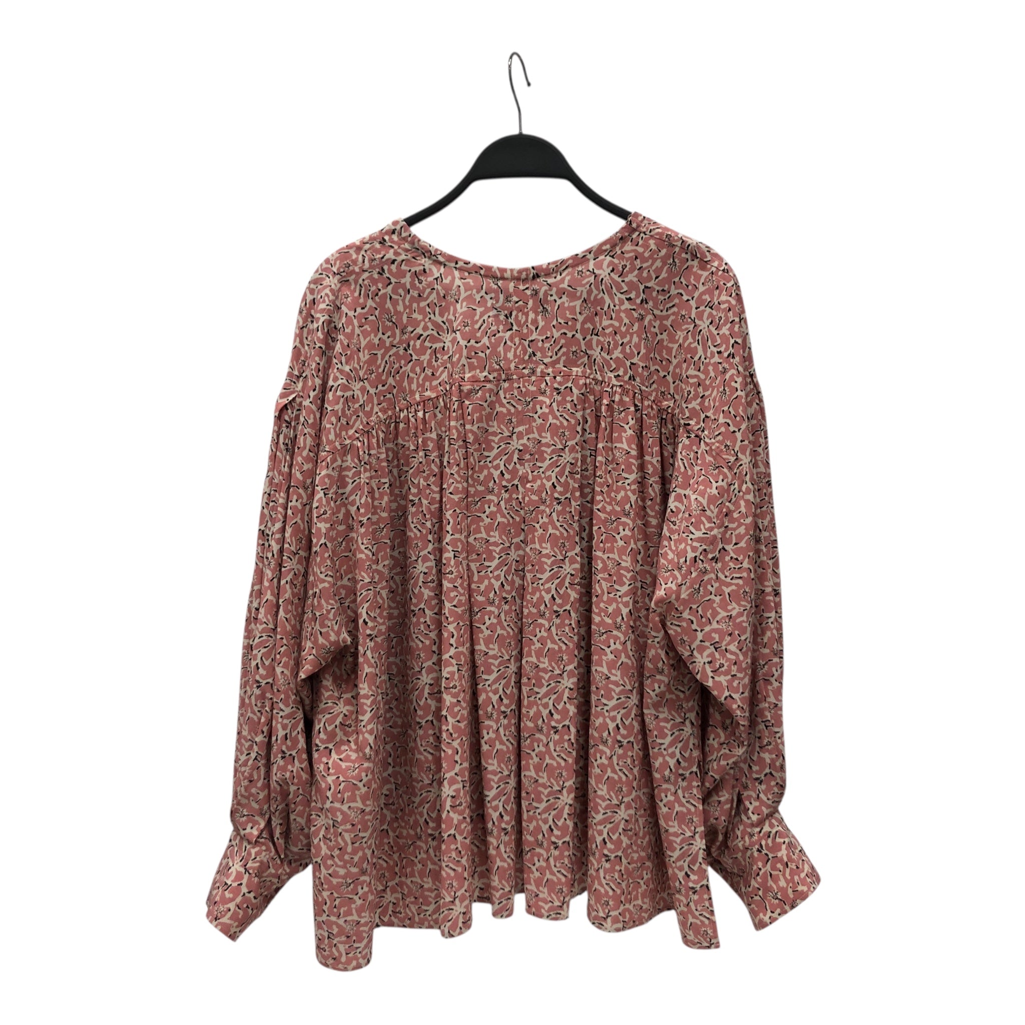 ISABEL MARANT/LS Blouse/38/Floral Pattern/Silk/PNK/ view 2