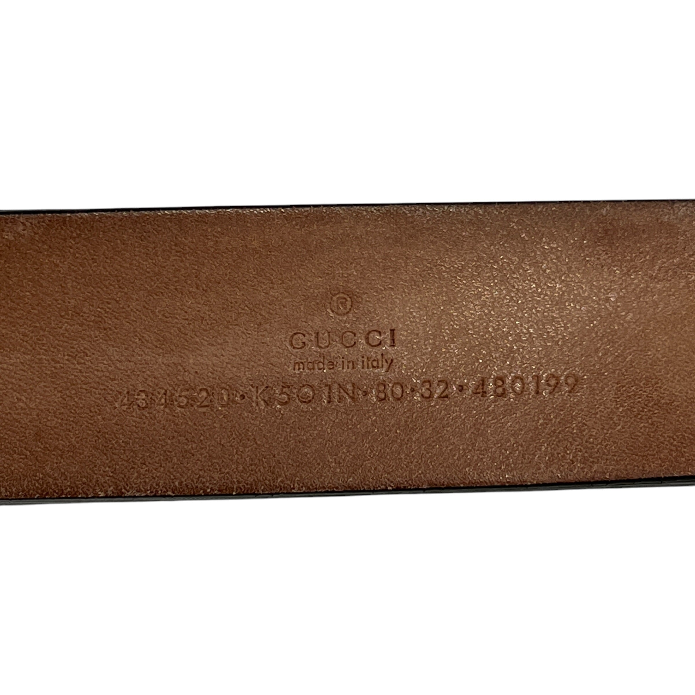 GUCCI/Accessories/Monogram/Leather/BLK/snake view 3