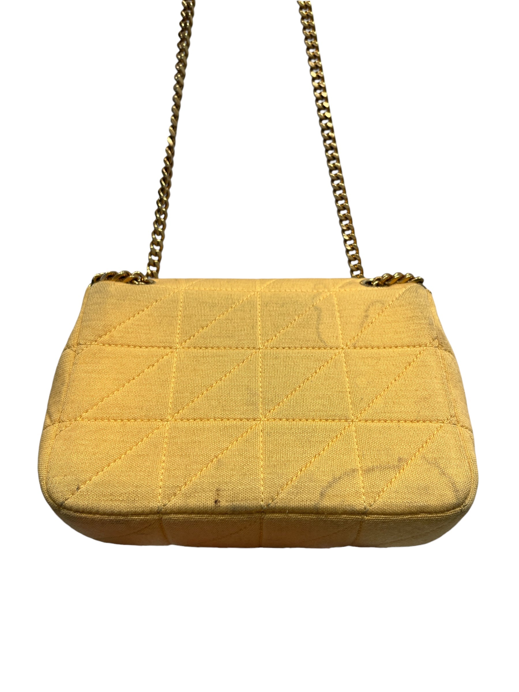 YVES SAINT LAURENT/Cross Body Bag/Cotton/YEL/Quilted view 8