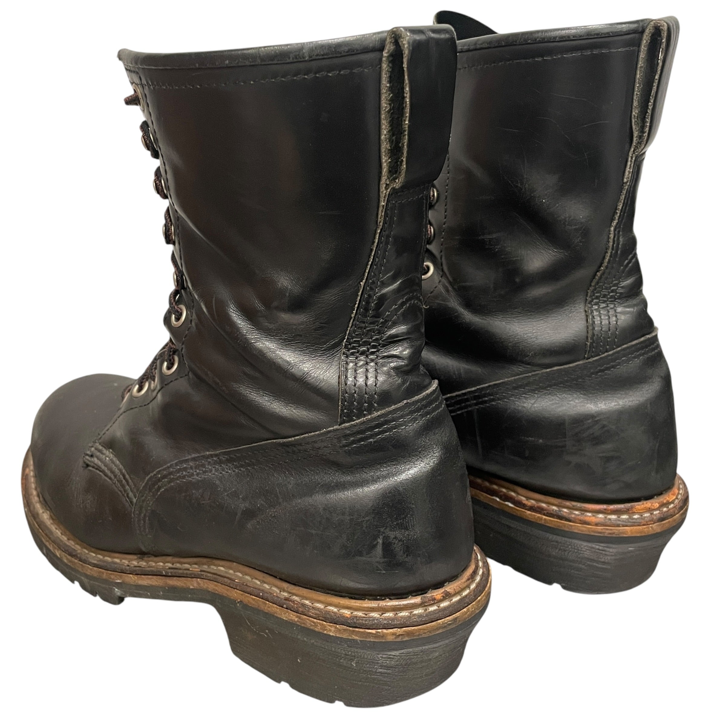 RED WING/Boots/US 10.5/Leather/BLK/2218 LOGGER BOOT view 2