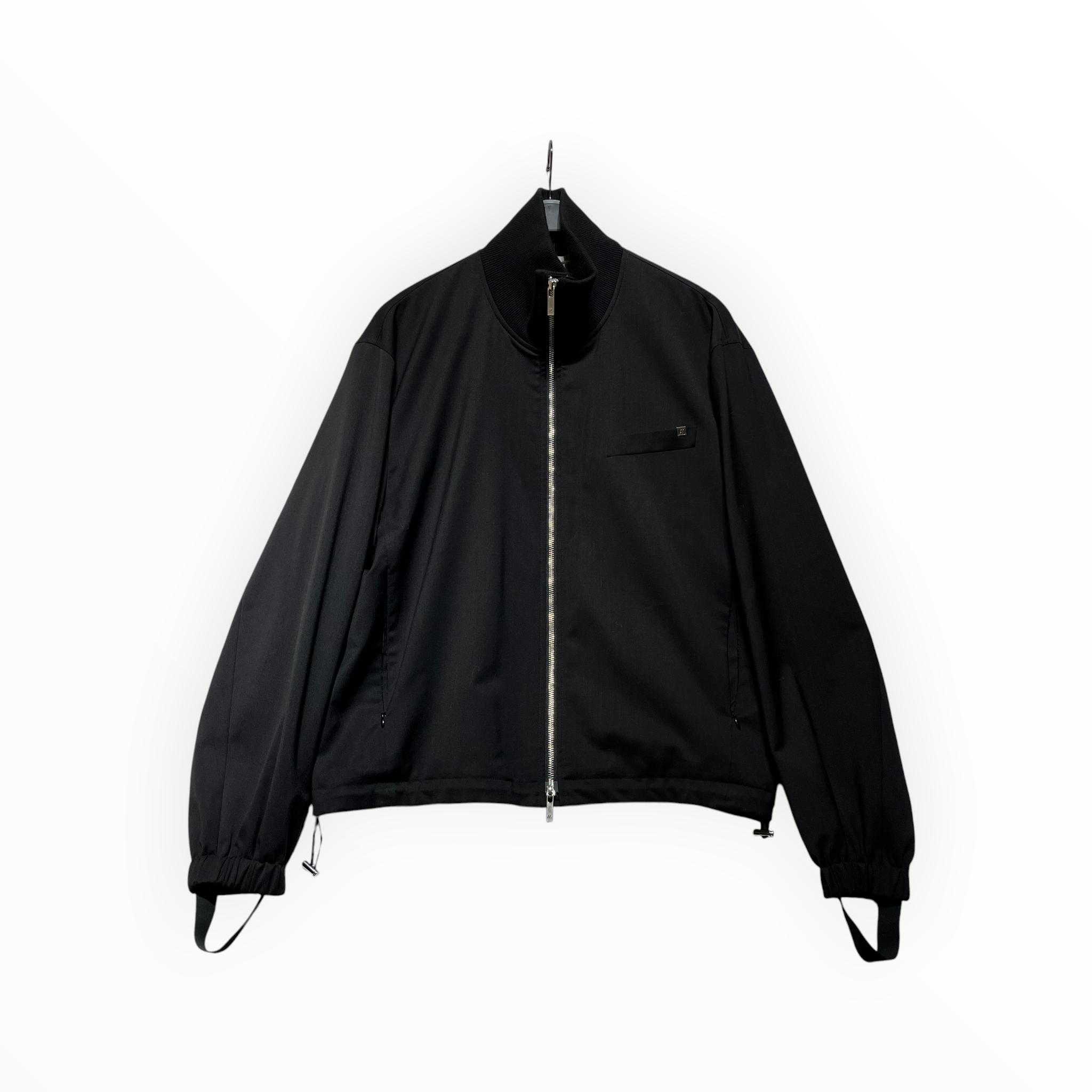 Helmut Lang/Jacket/M/BLK/DOUBLE ZIP BOMBER view 1