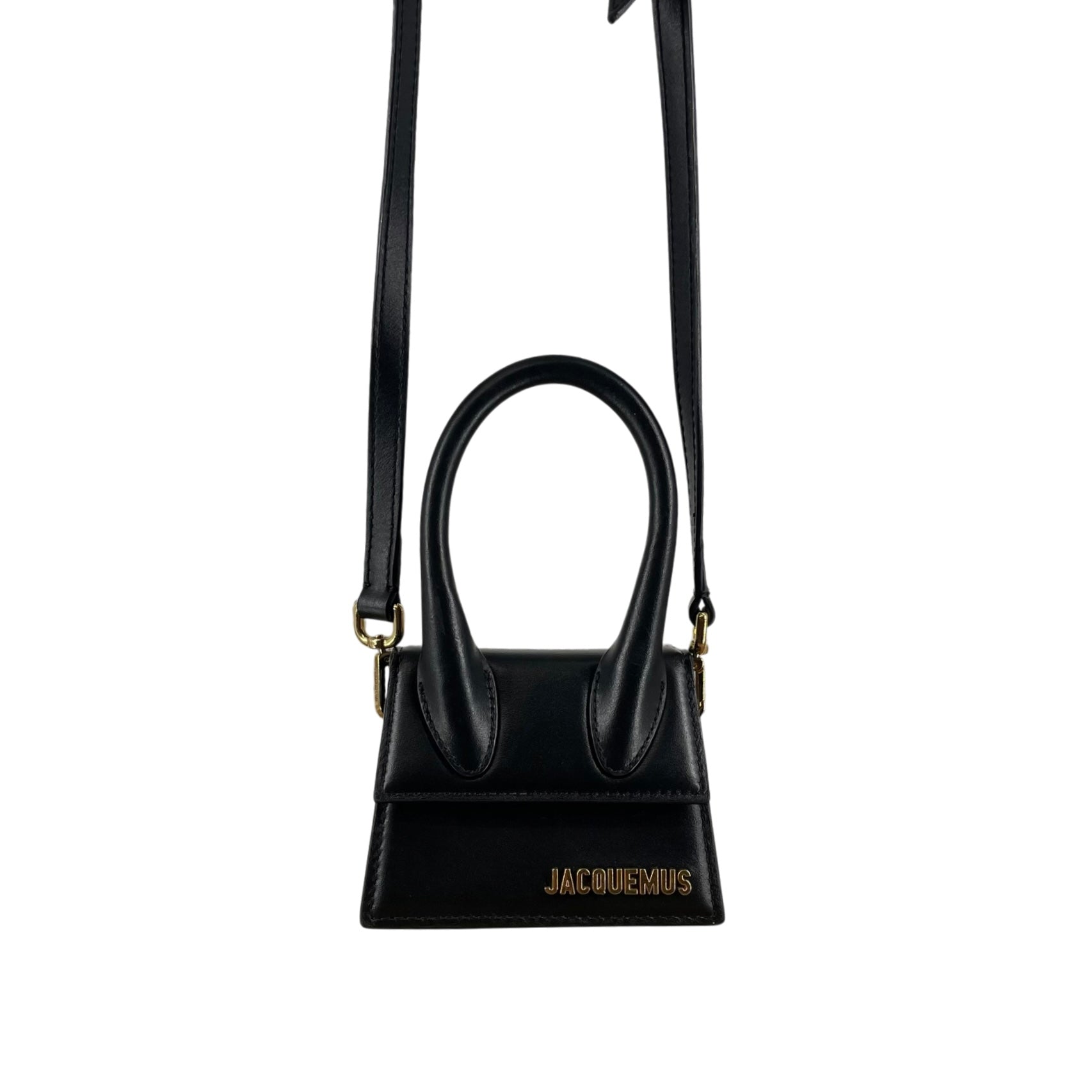 JACQUEMUS/Bag/Leather/BLK/BLK LE CHIQUITO BAG view 1