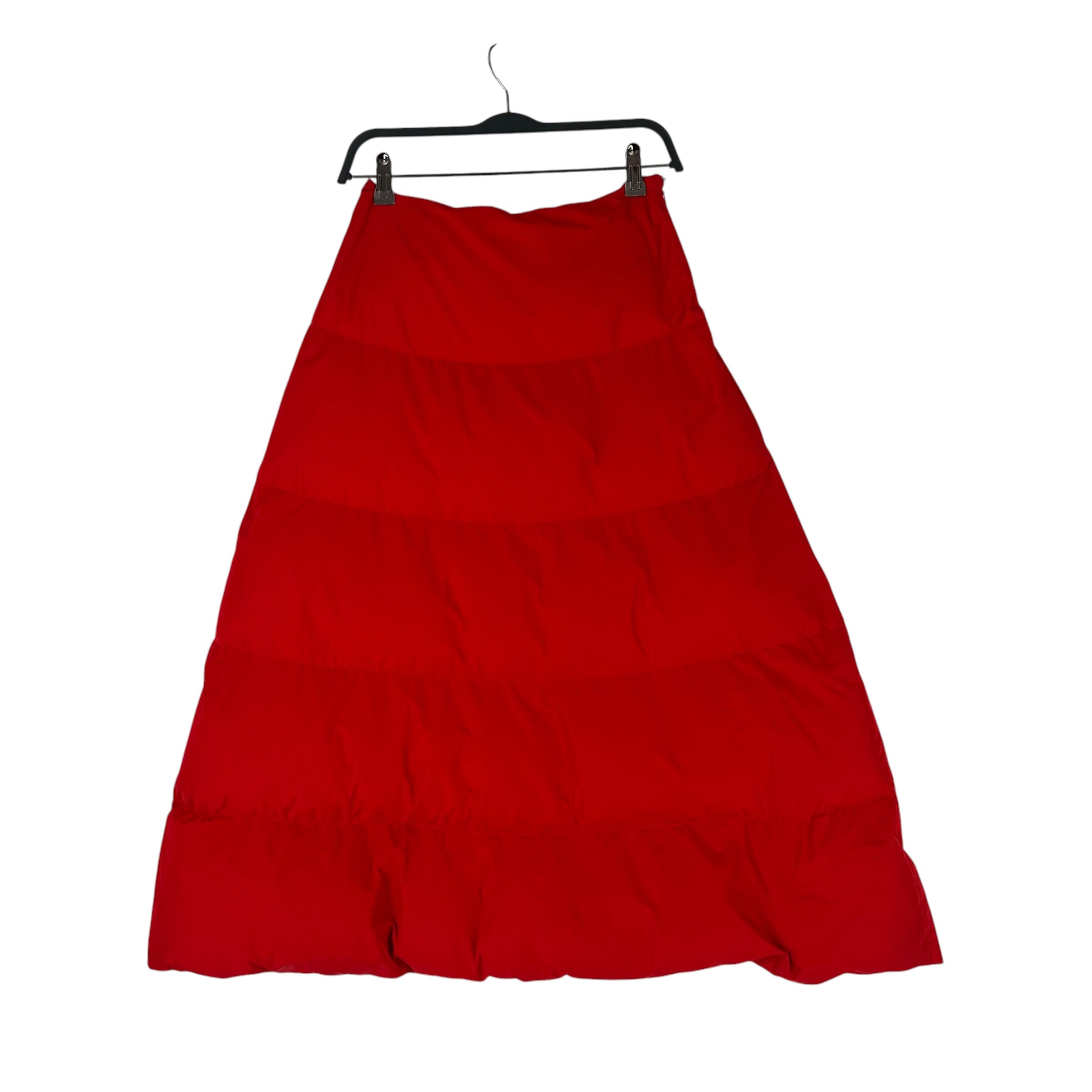 BALENCIAGA/Skirt/34/Polyester/RED/puffer skirt view 1