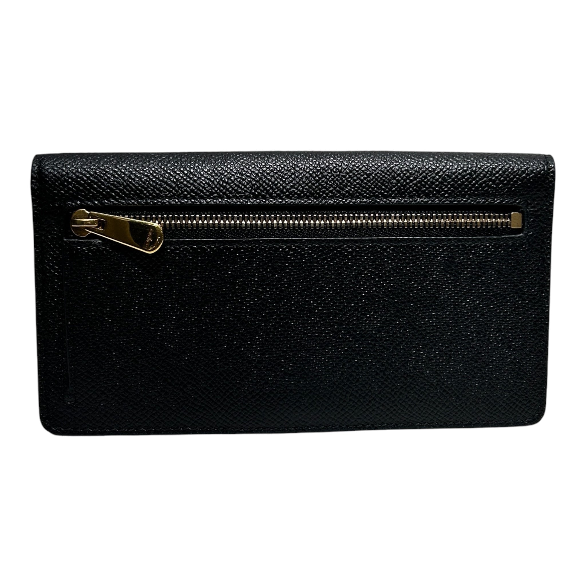 Salvatore Ferragamo/Long Wallet/Leather/BLK/M's/ view 2