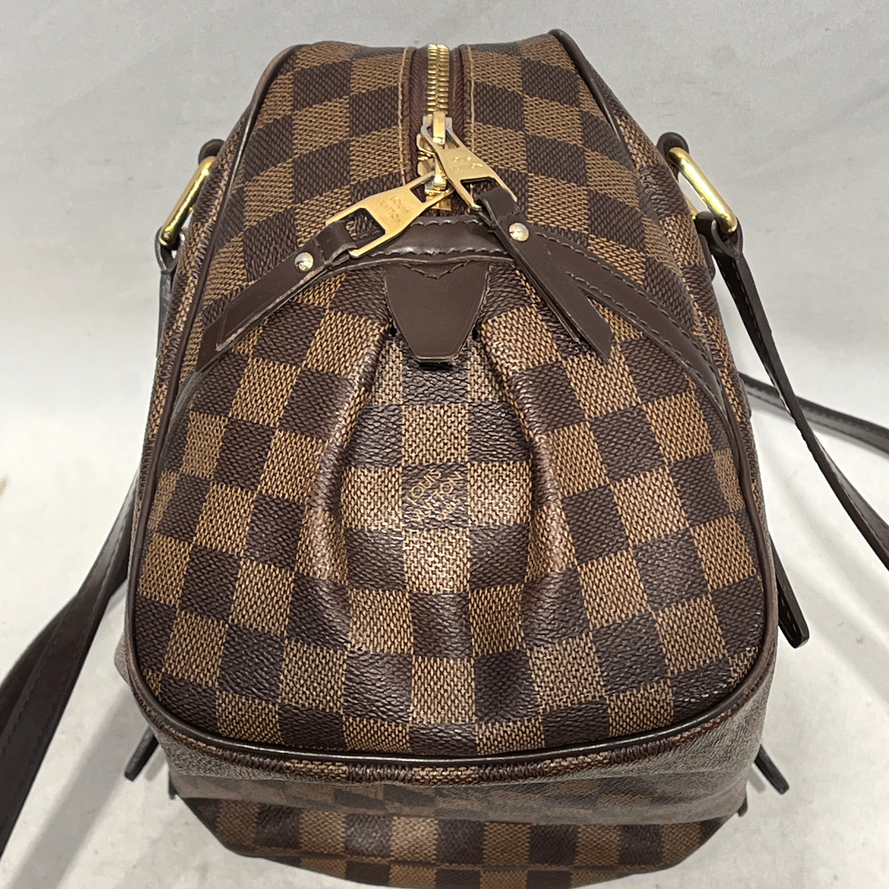 LOUIS VUITTON/Hand Bag/All Over Print/Leather/BRW/DAMIERE EBENE RIVINGTON PM view 10