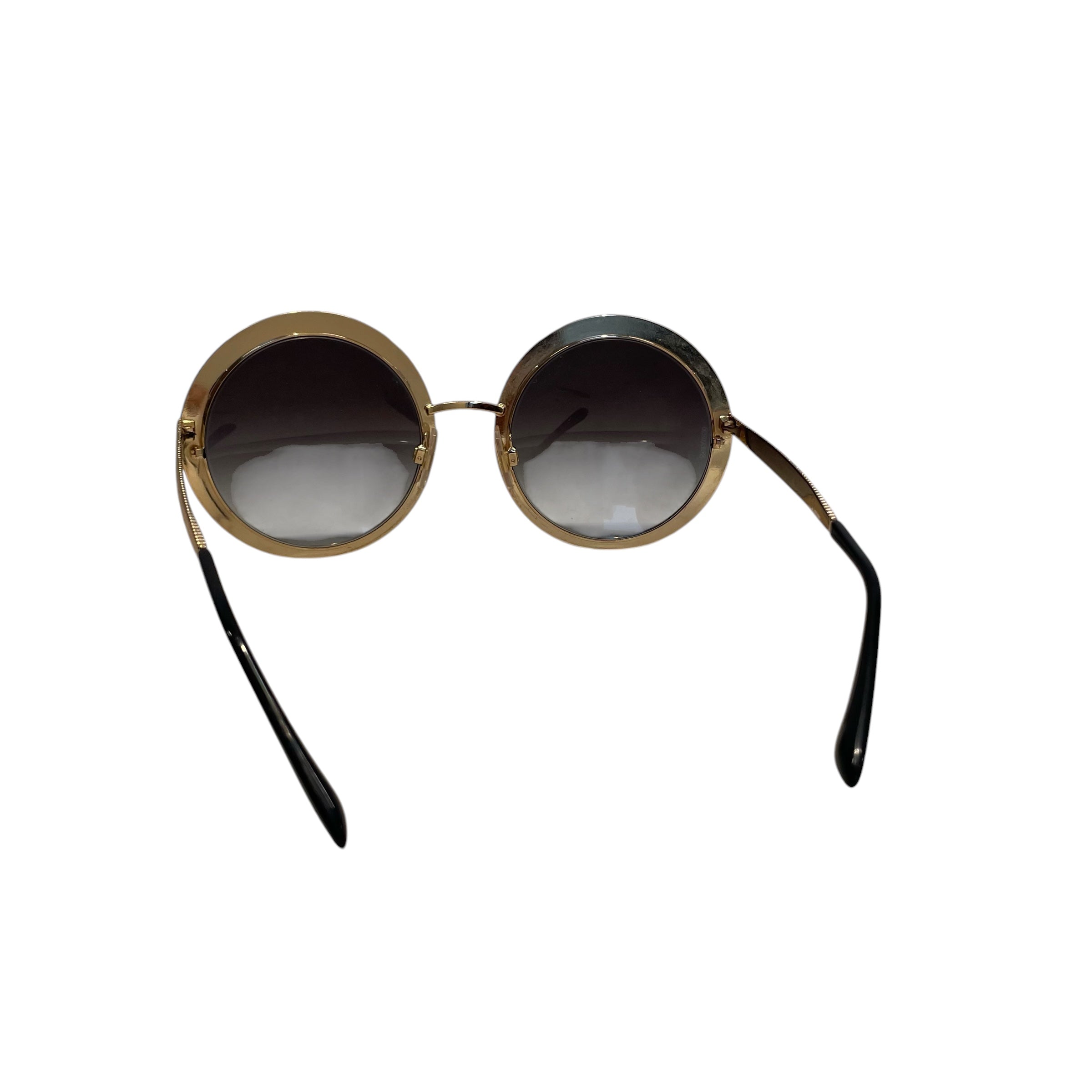 DOLCE&GABBANA/Sunglasses/Titanium/GLD/Round/L's/DG21791312/8g view 3