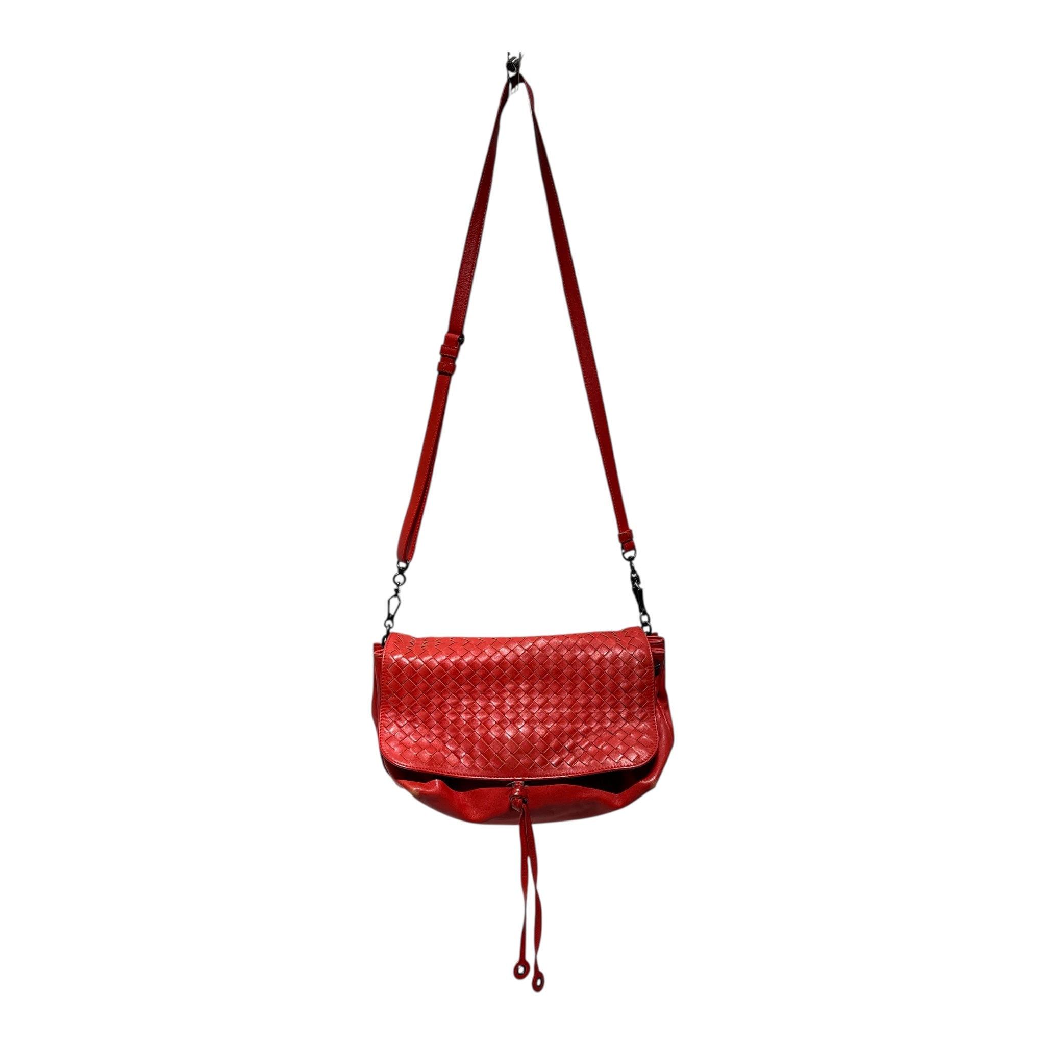 BOTTEGA VENETA/Cross Body Bag/Leather/GRN/ view 1
