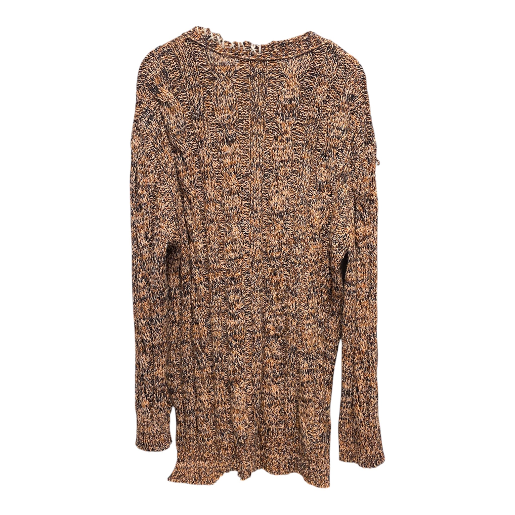 MARNI/Cardigan/42/Cotton/ORN/cable knit marni stitch collar view 2