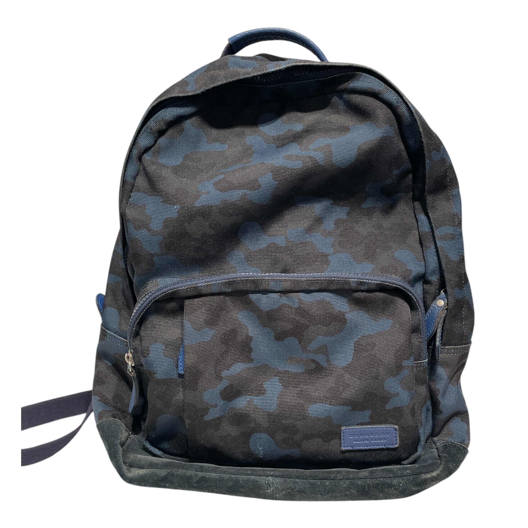 BURBERRY BLACK LABEL/Backpack/Camouflage/BLU/BLUE CAMO BLACK LABEL view 1
