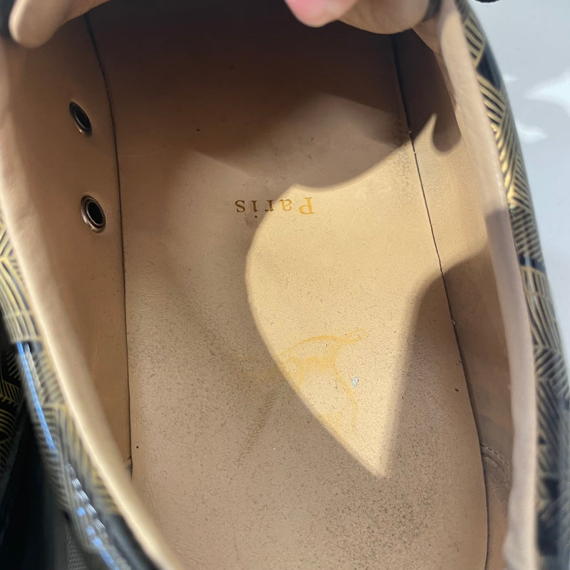 Christian Louboutin/Low-Sneakers/EU 46/Leather/GLD/