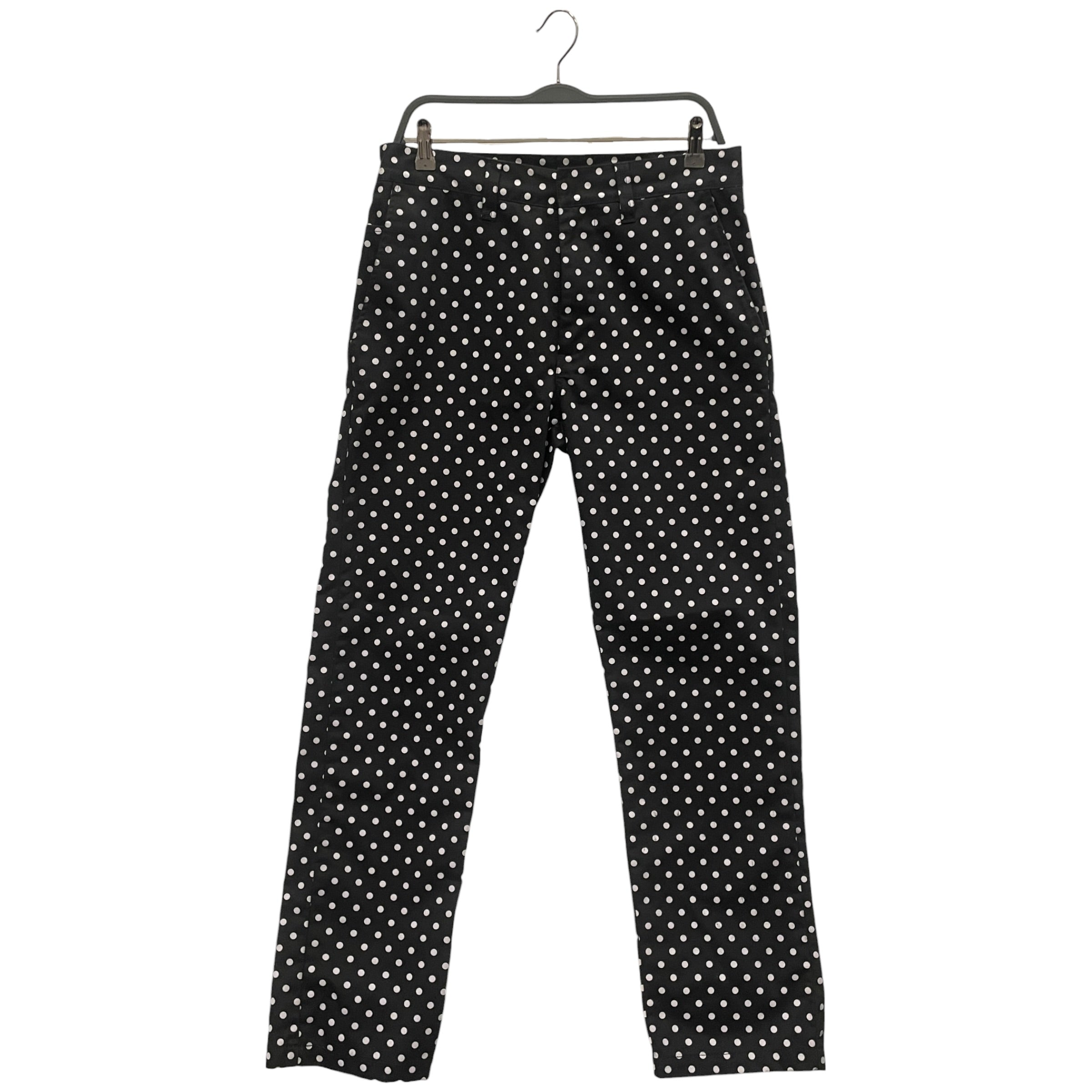 Supreme/Straight Pants/30/Cotton/BLK/Polka Dot/WORK PANTS view 1