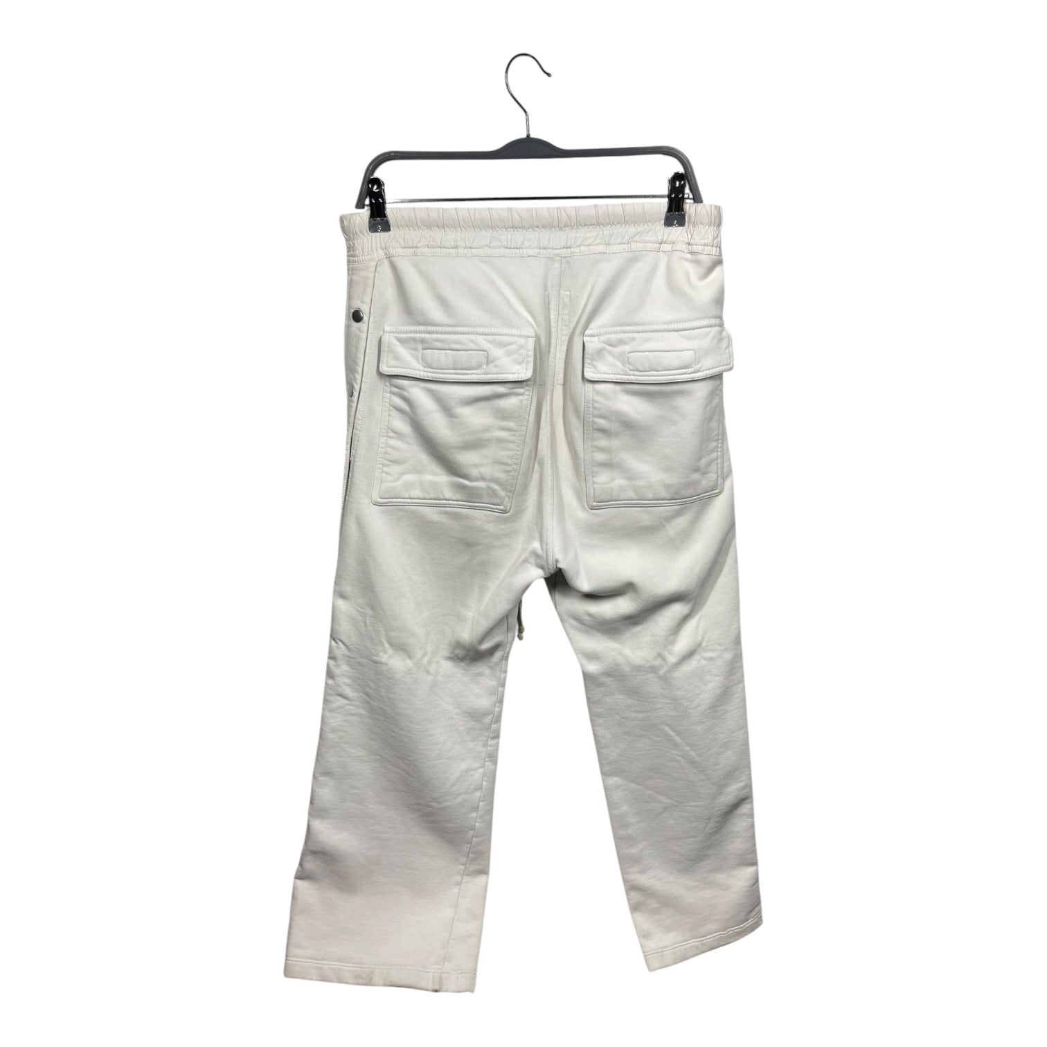 RICK OWENS DRKSHDW/Pants/XS/Cotton/WHT/FELPA PUSHER SWEATPANTS view 2