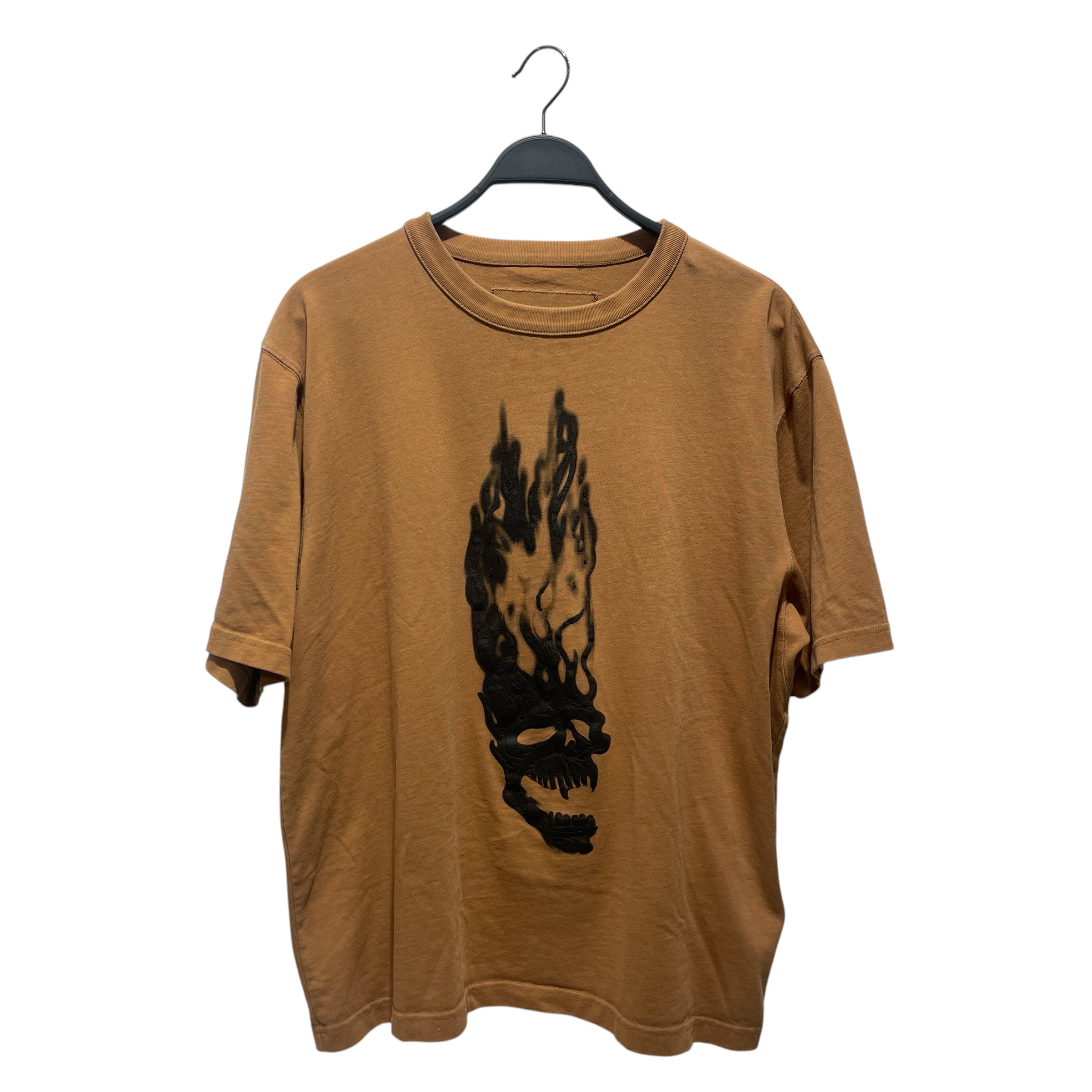 HERON PRESTON/T-Shirt/L/Cotton/ORN/flame head view 1
