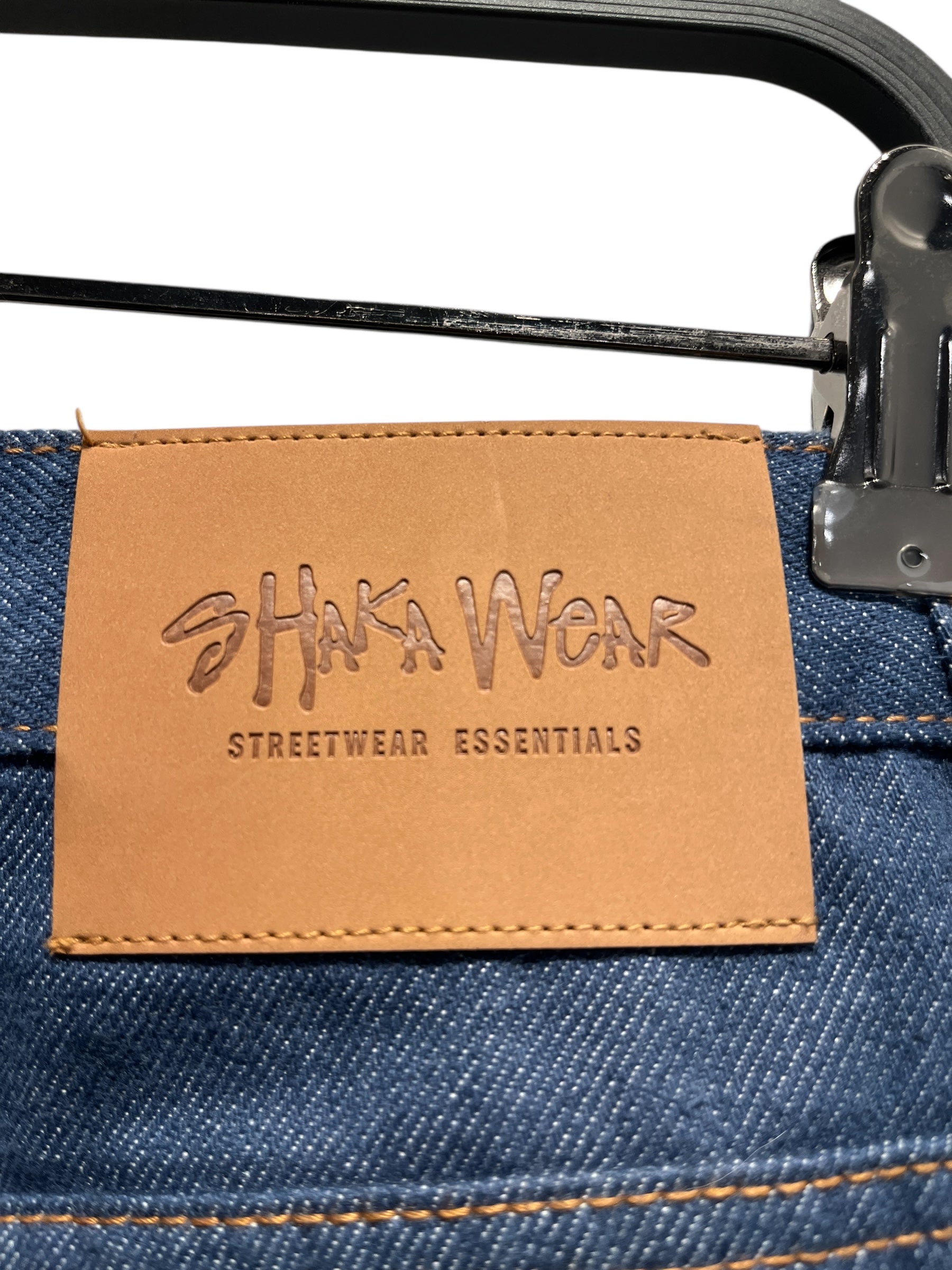 SHAKA WEAR /Straight Pants/34/Cotton/BLU/ view 3
