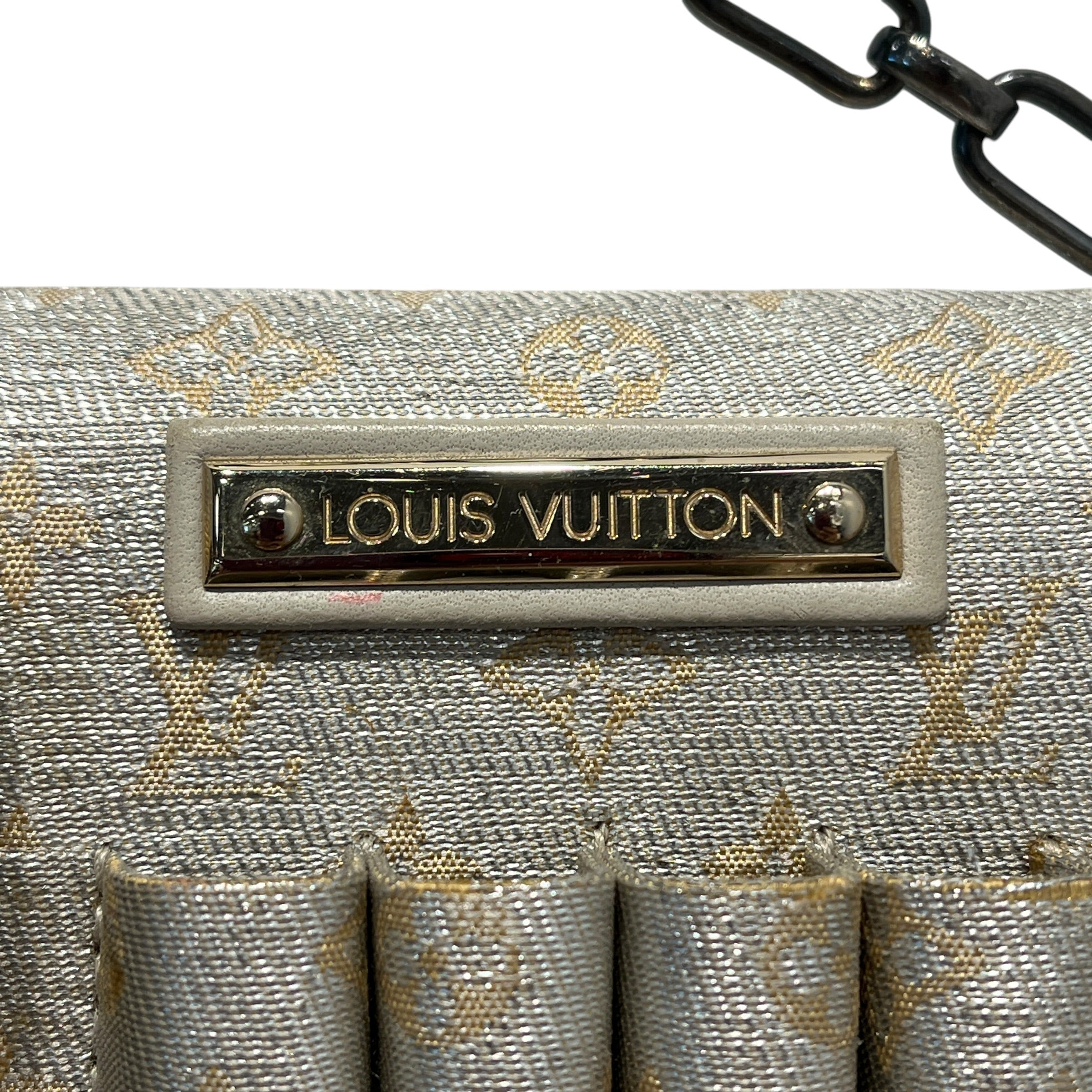 LOUIS VUITTON/Cross Body Bag/Monogram/SLV/2002 CRUISE LINE METALLIC view 10
