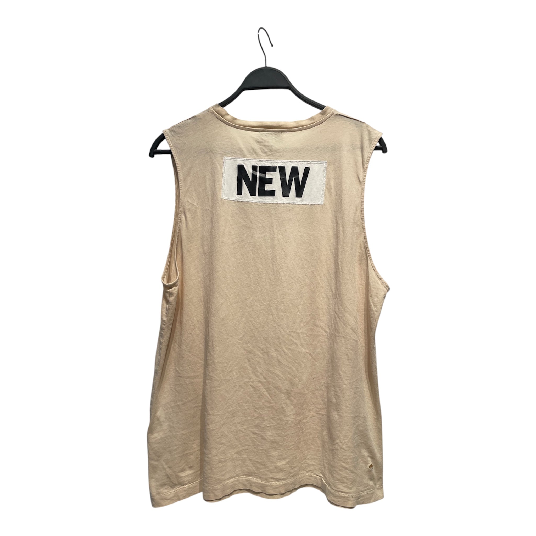 Acne Studios/Tank Top/L/Cotton/CRM/"NEW MUSIC" SS13 view 2