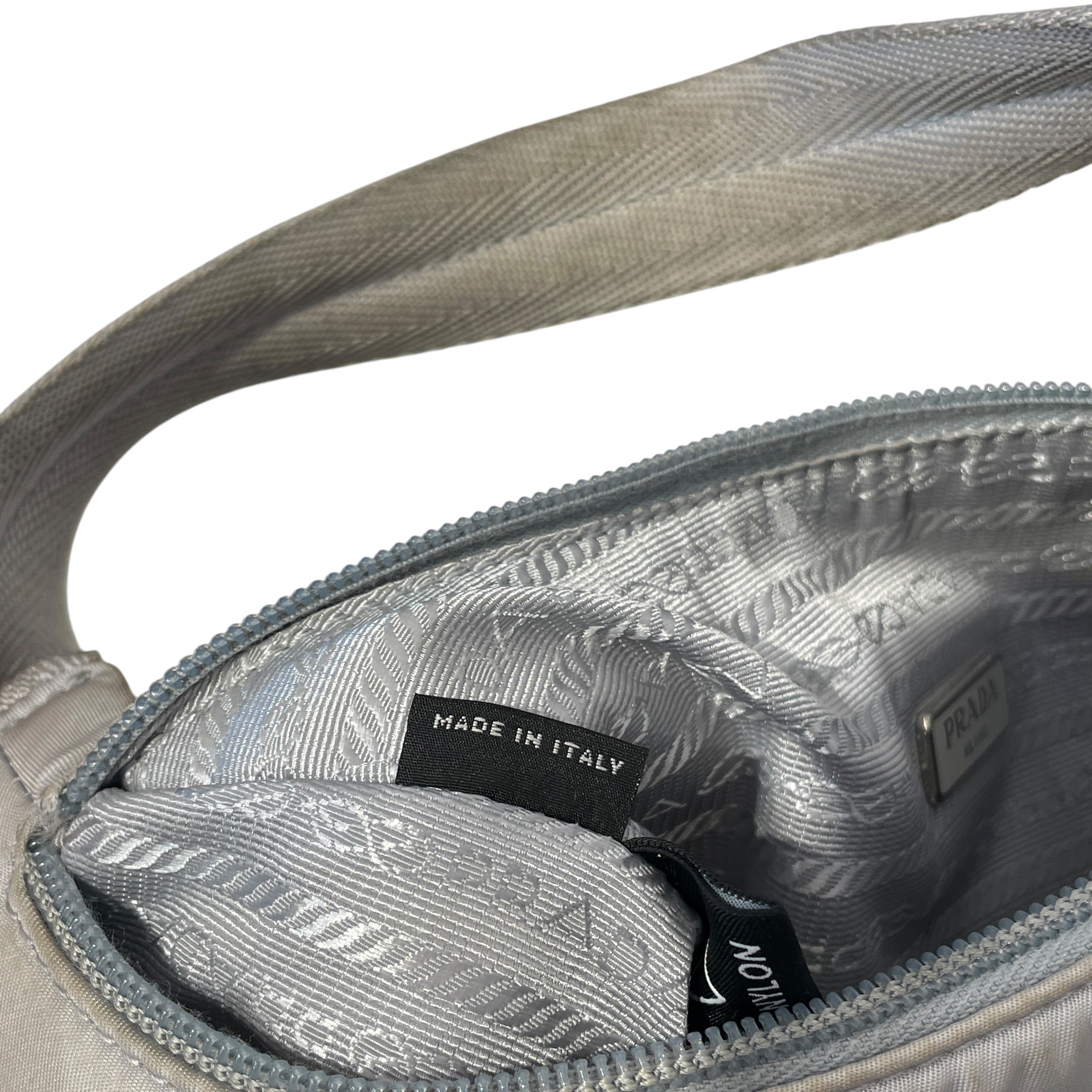 PRADA/Bag/Nylon/GRY/TESSUTO NYLON REISSUE2000 ASIS view 9