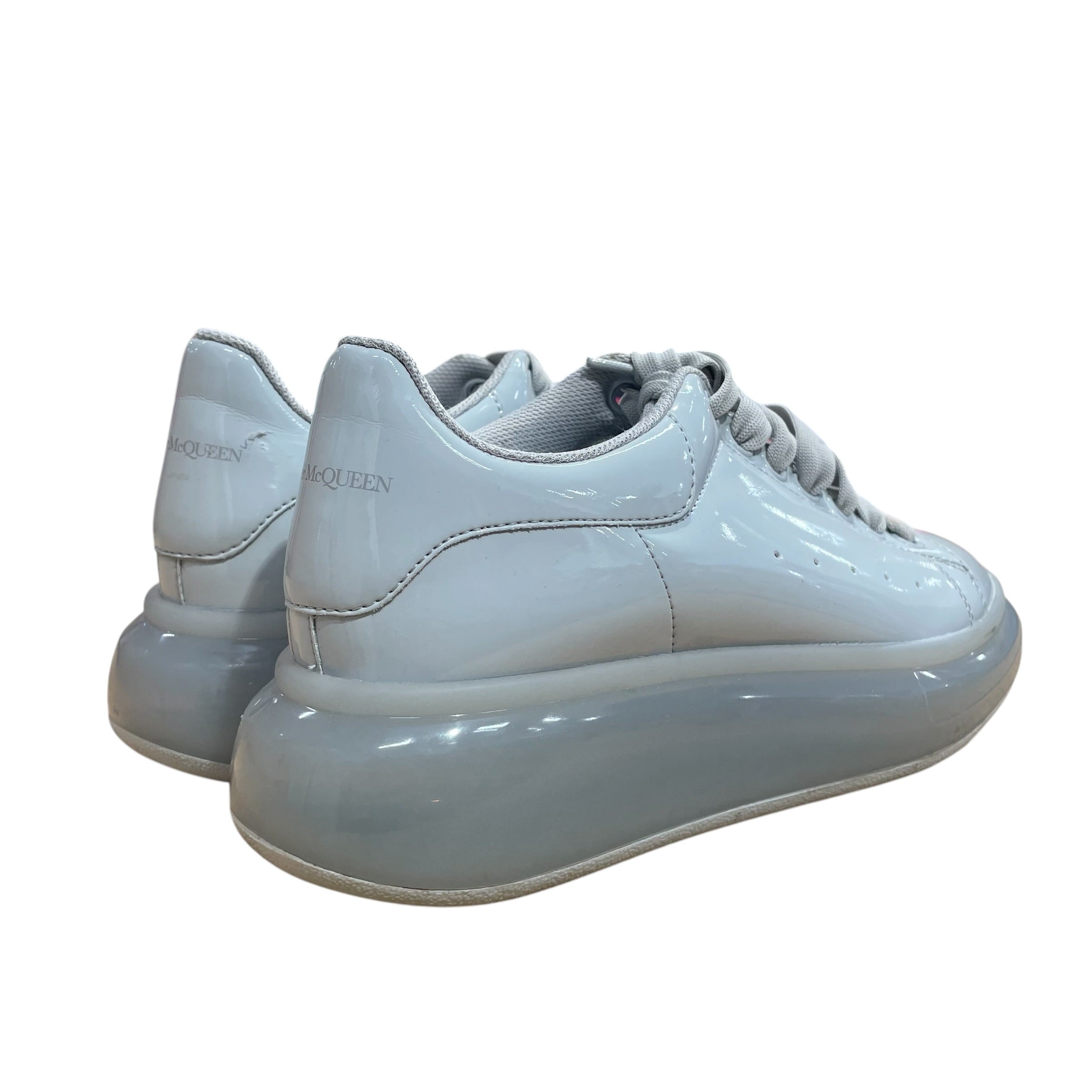Alexander McQueen/Low-Sneakers/EU 39/Acrylic/GRY/ view 4