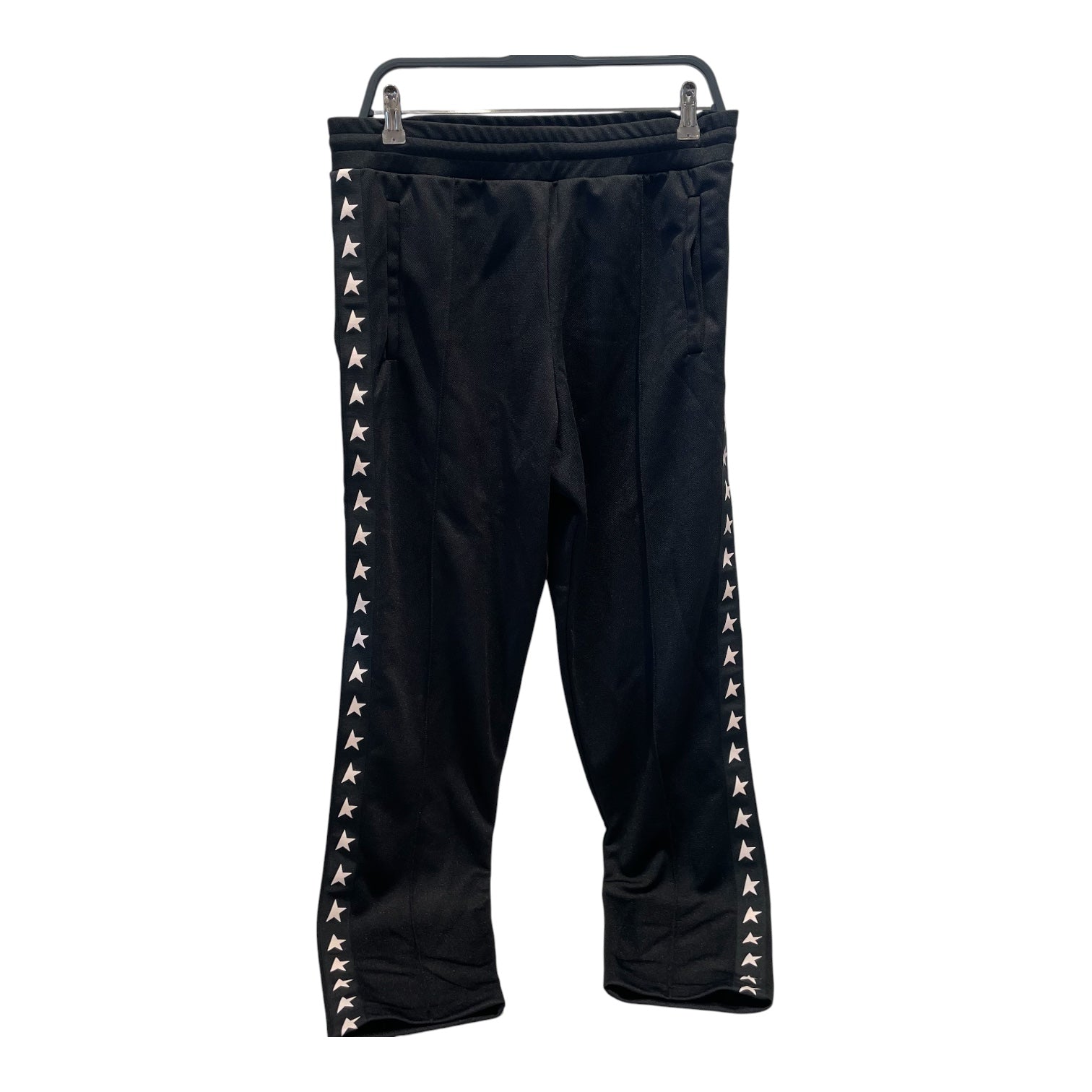 GOLDEN GOOSE/Pants/L/Cotton/BLK/Dorotea star track view 1