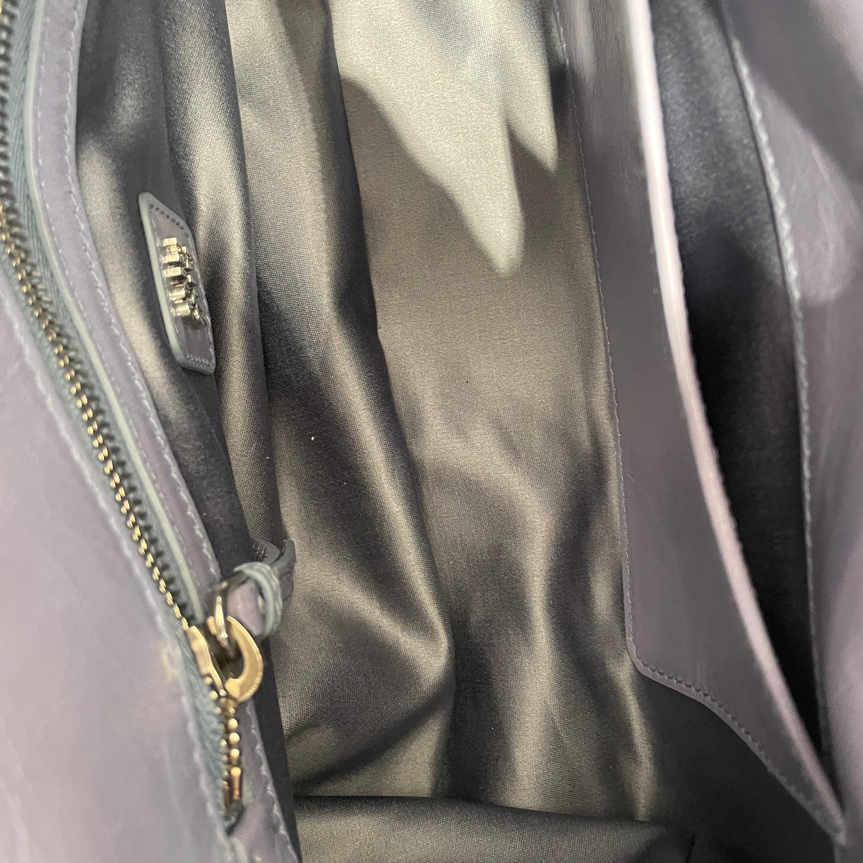 MIU MIU/Bag/Leather/BLU/Glossy Aviation Blue view 4