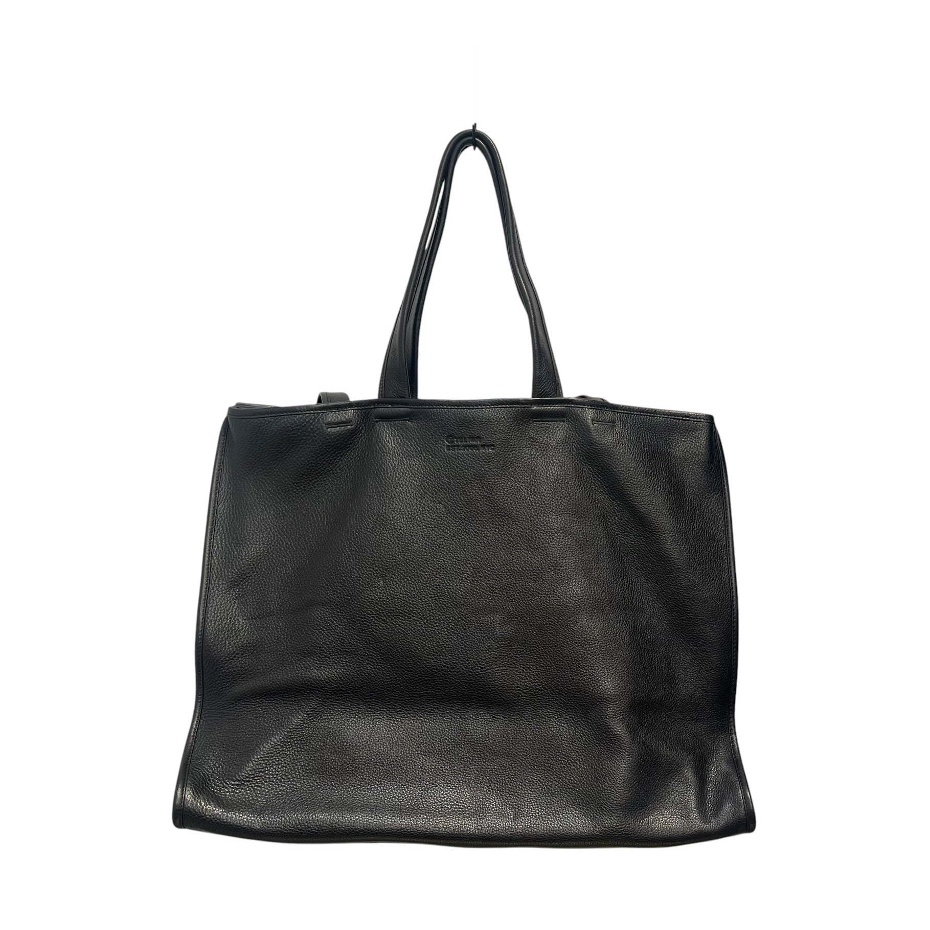Telfar/Wilsons Leather/Tote Bag/Leather/BLK/PEBBLE LTHR LARGE TOTE-W/TAGS view 2