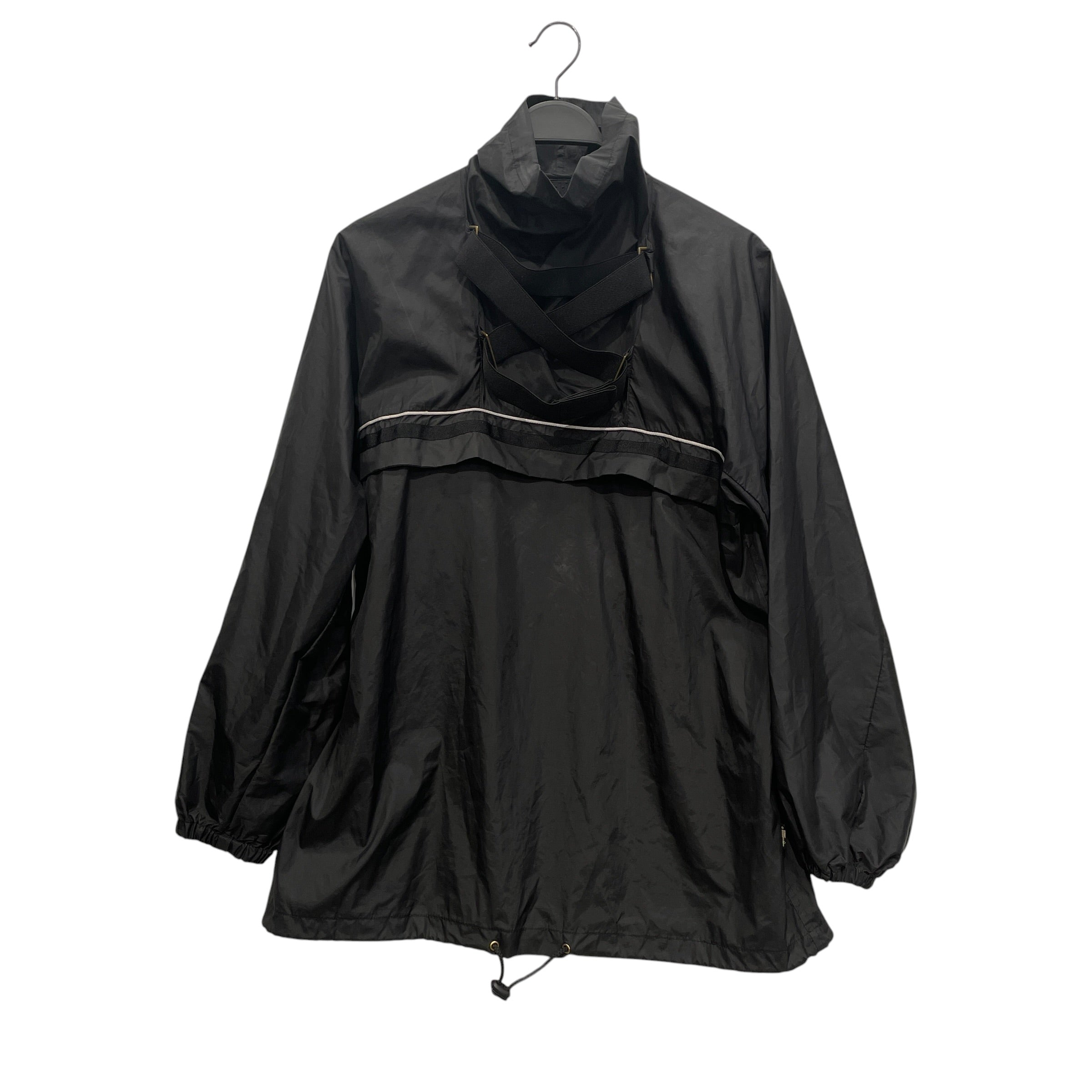 Jean Paul Gaultier/Jacket/38/Polyester/BLK/BIULT IN CARRY STRAPS view 1