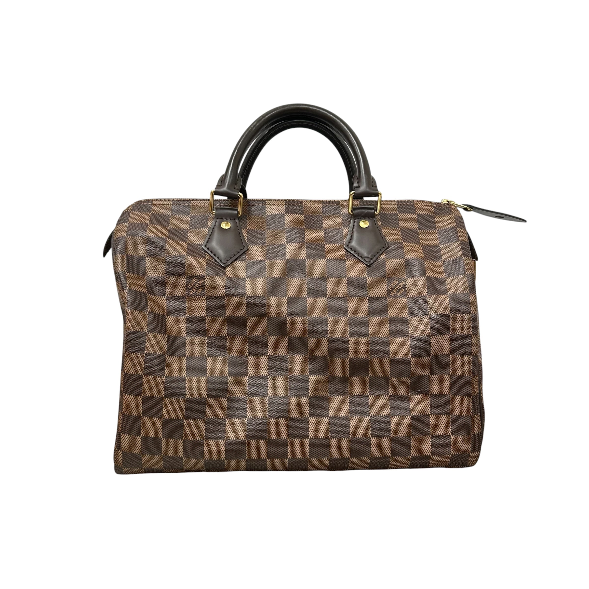 LOUIS VUITTON/Hand Bag/Monogram/Leather/BRW/Damier Speedy view 2