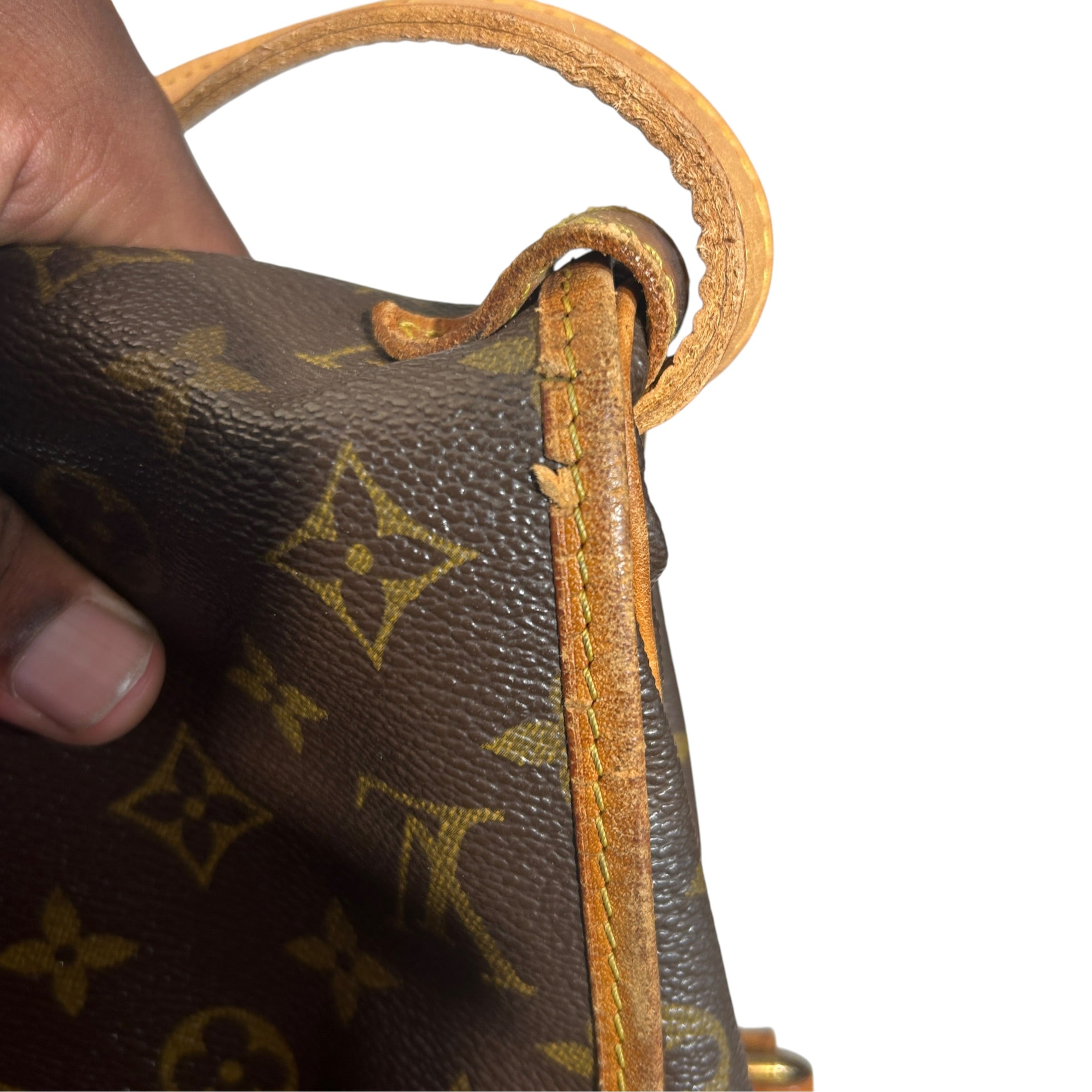 LOUIS VUITTON/Cross Body Bag/Monogram/Leather/BRW/saumur 30 view 4
