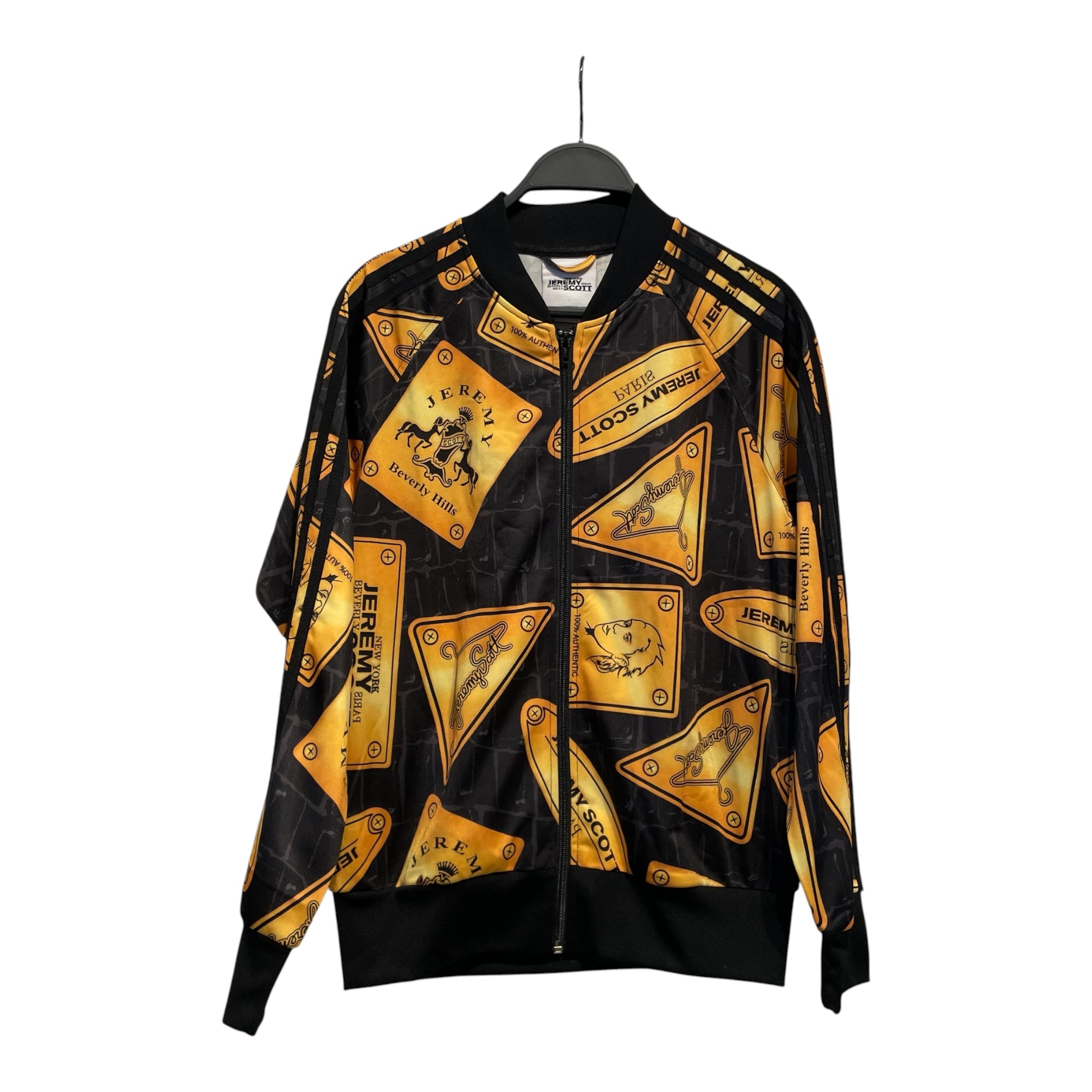adidas/Jacket/S/Acrylic/MLT/All Over Print/GOLD PLATE view 1