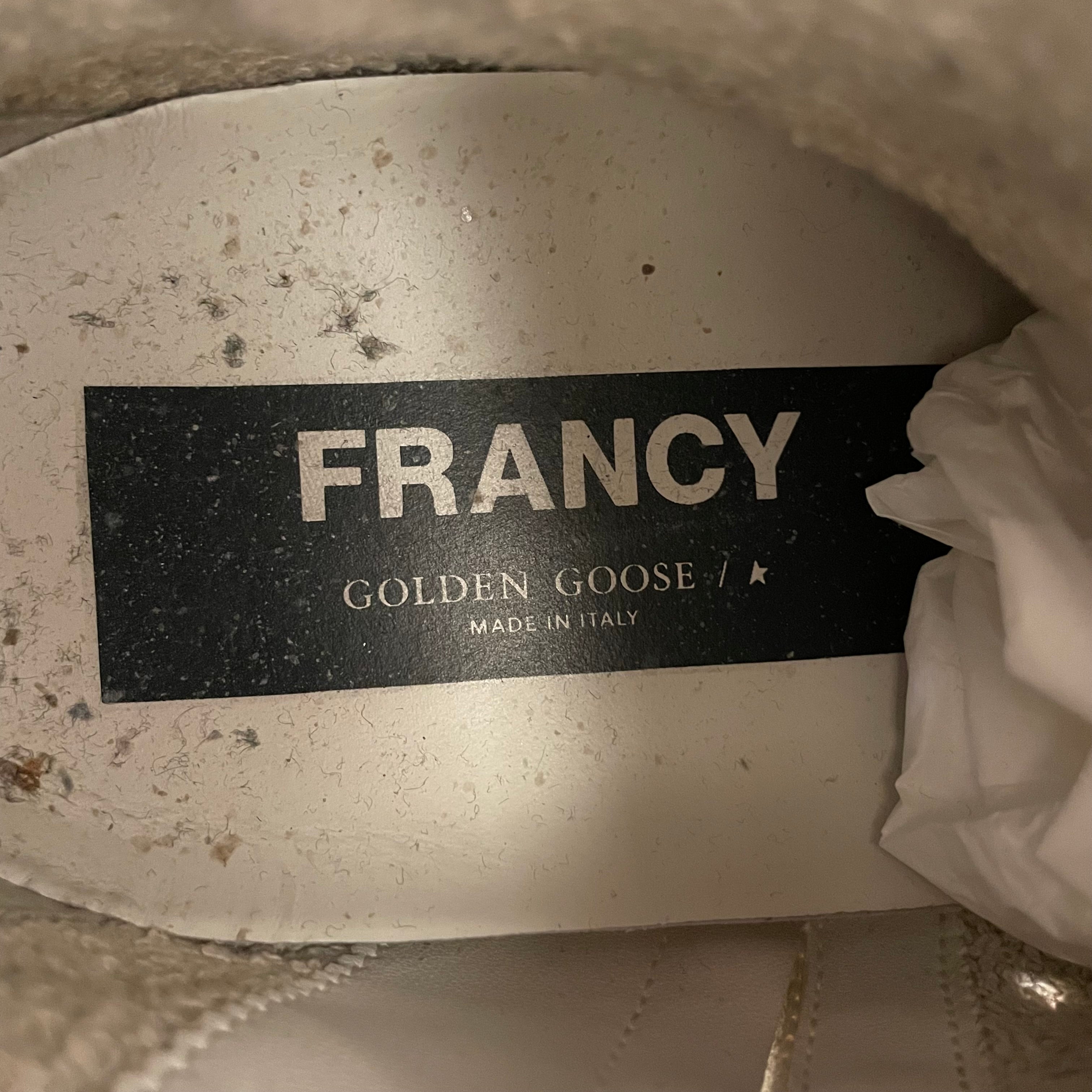GOLDEN GOOSE/Hi-Sneakers/EU 40/Leather/WHT/FRANCY view 3