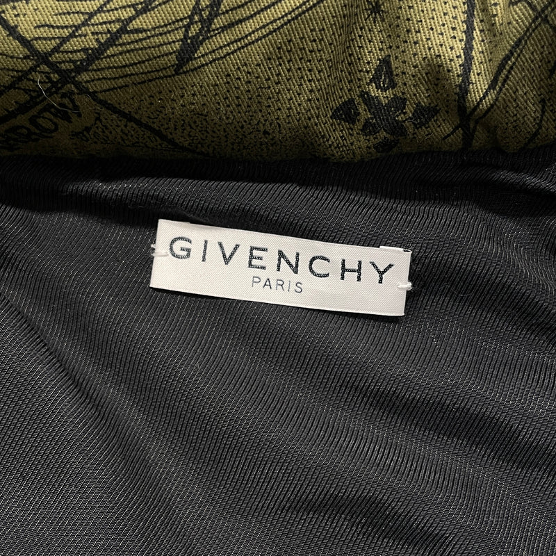 GIVENCHY/Military Jkt/50/Cotton/GRN/Graphic/ASTRAL MAP