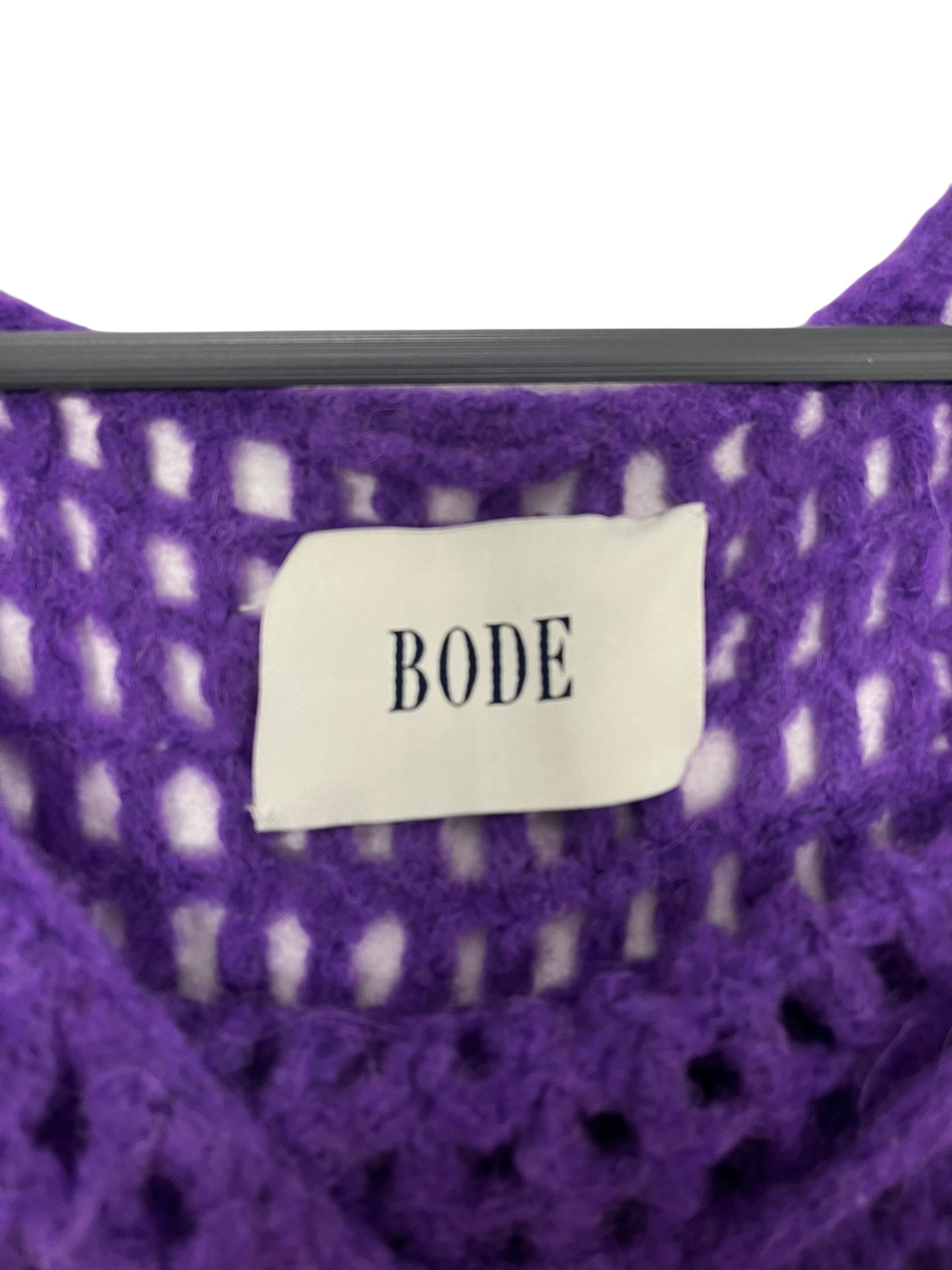 BODE/Knitted Vest/L/Wool/PPL/WAFFLE KNIT view 3